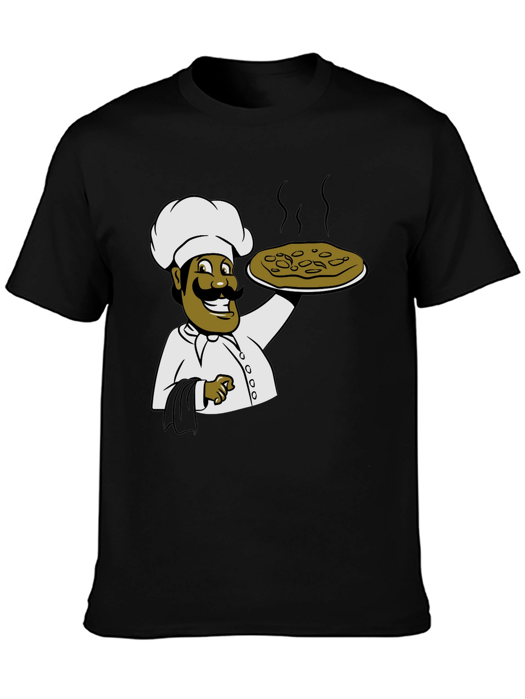 Chef Graphic T-Shirt - Unisex Black Tee