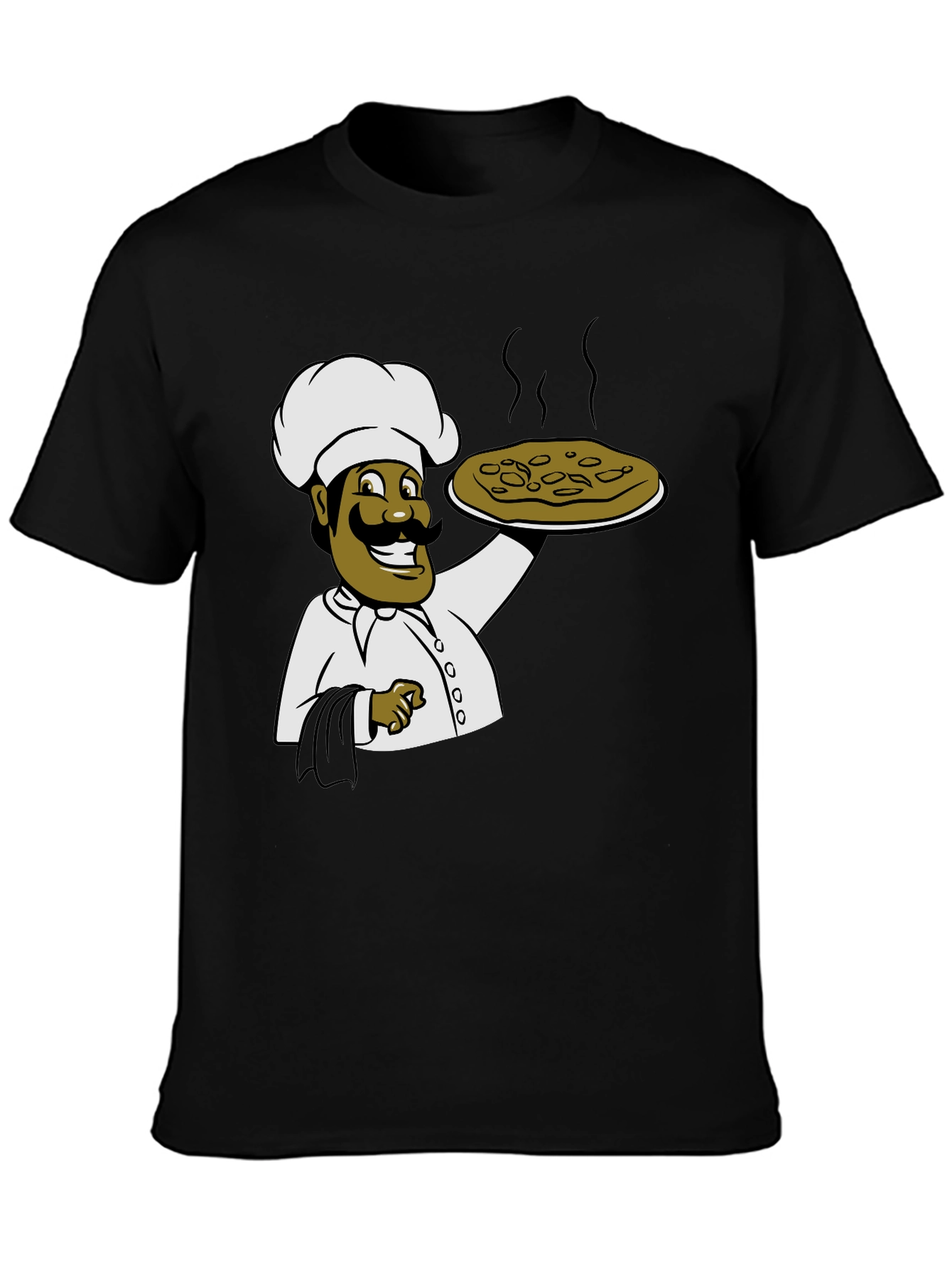 Chef Graphic T-Shirt - Unisex Black Tee