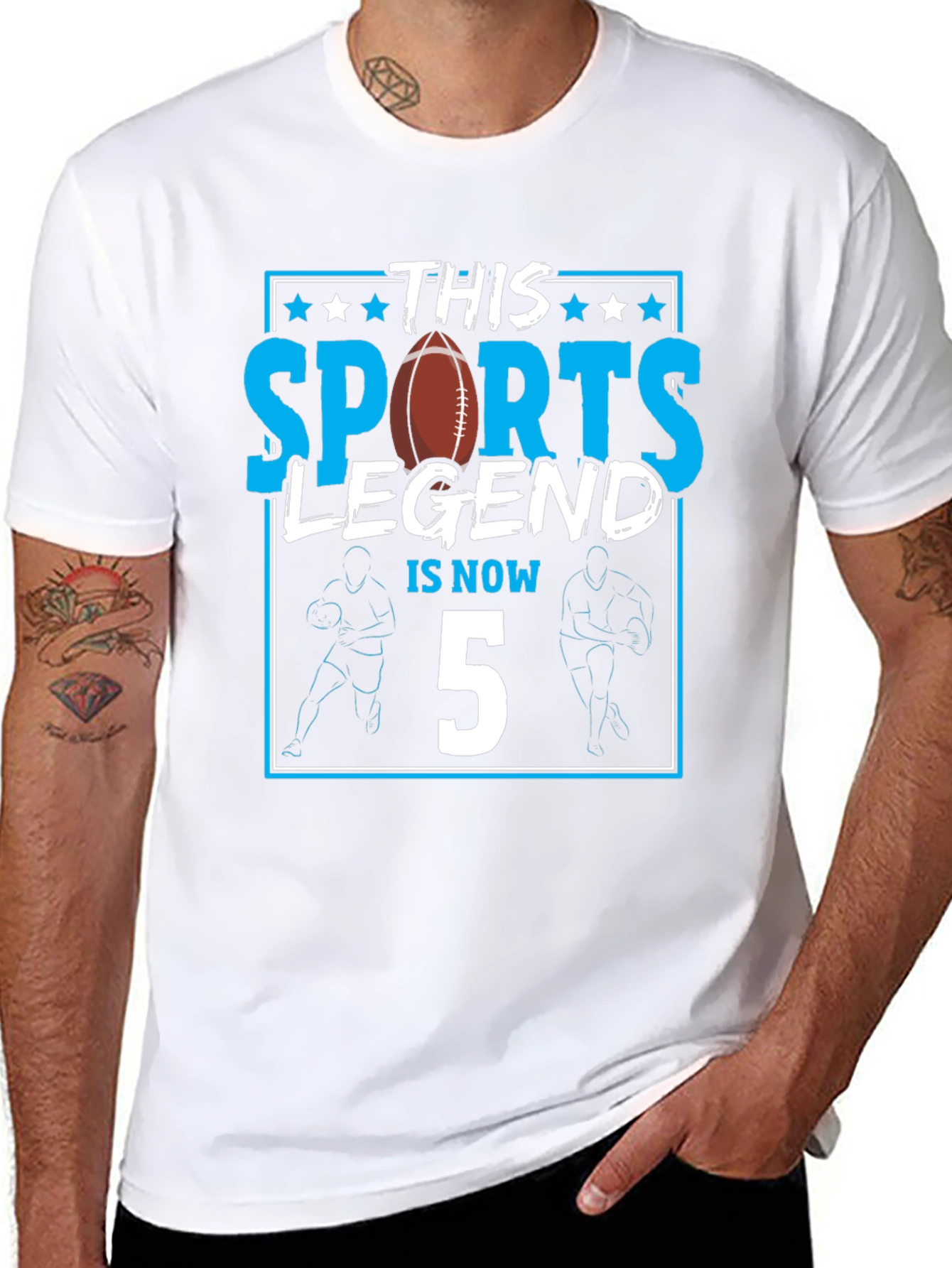 Sports Legend 5th Birthday T-Shirt