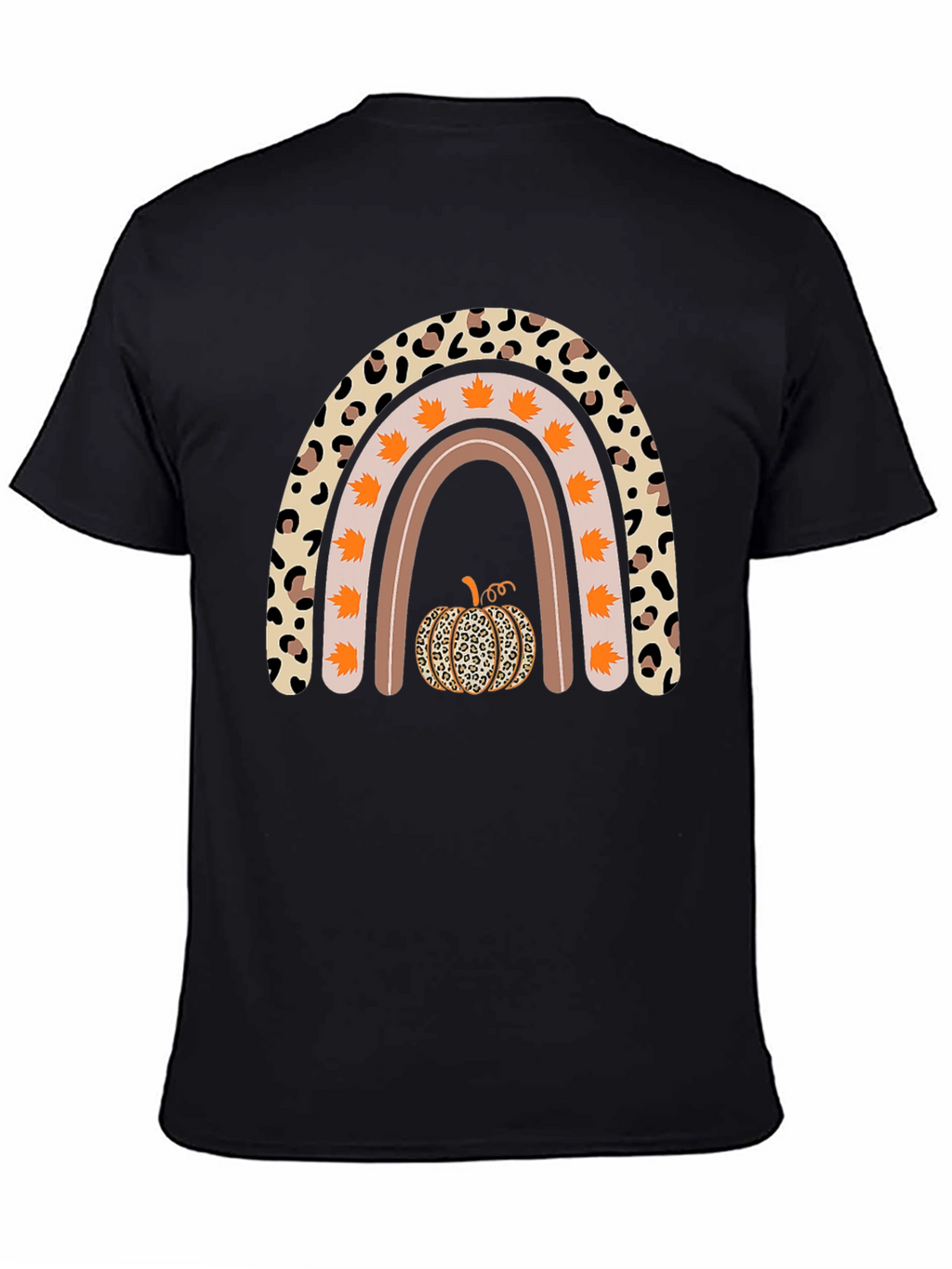 Fall Rainbow Pumpkin T-Shirt