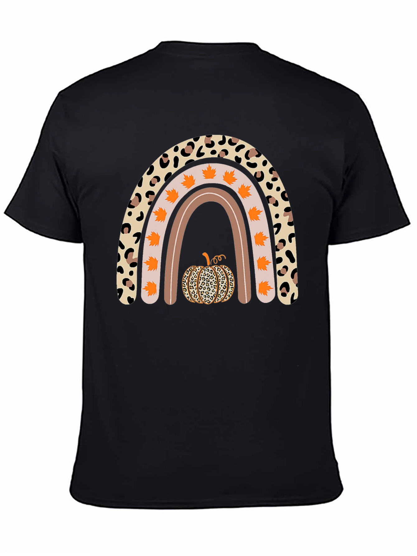 Fall Rainbow Pumpkin T-Shirt
