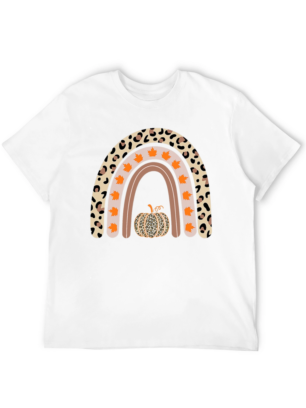 Fall Rainbow Pumpkin T-Shirt
