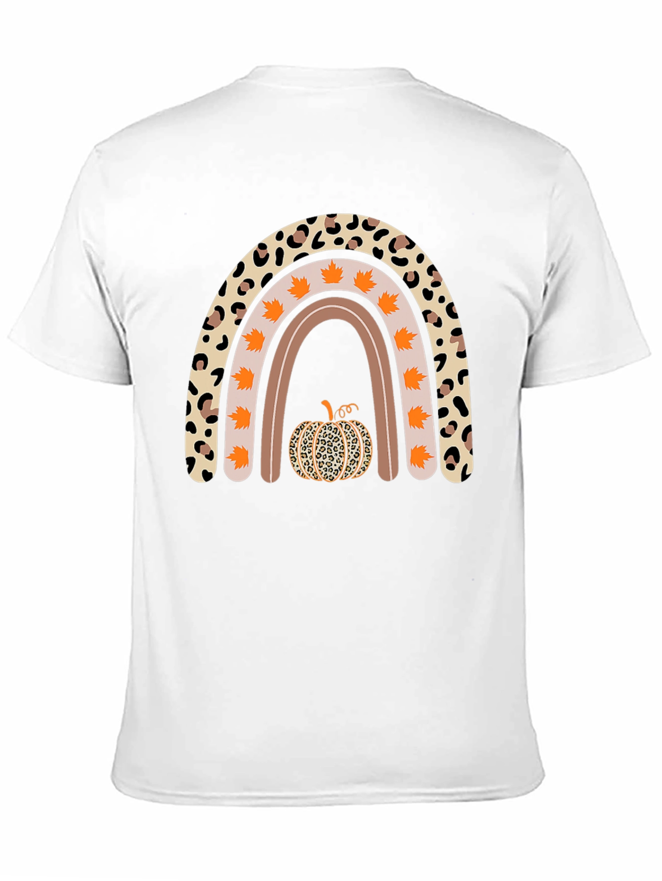 Fall Rainbow Pumpkin T-Shirt