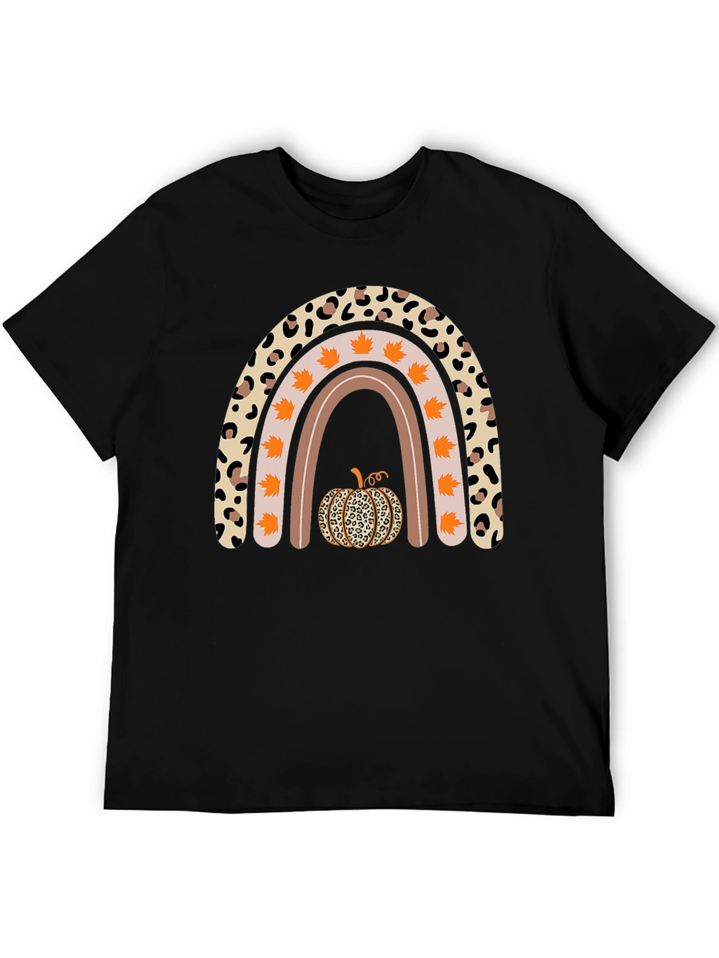 Fall Rainbow Pumpkin T-Shirt