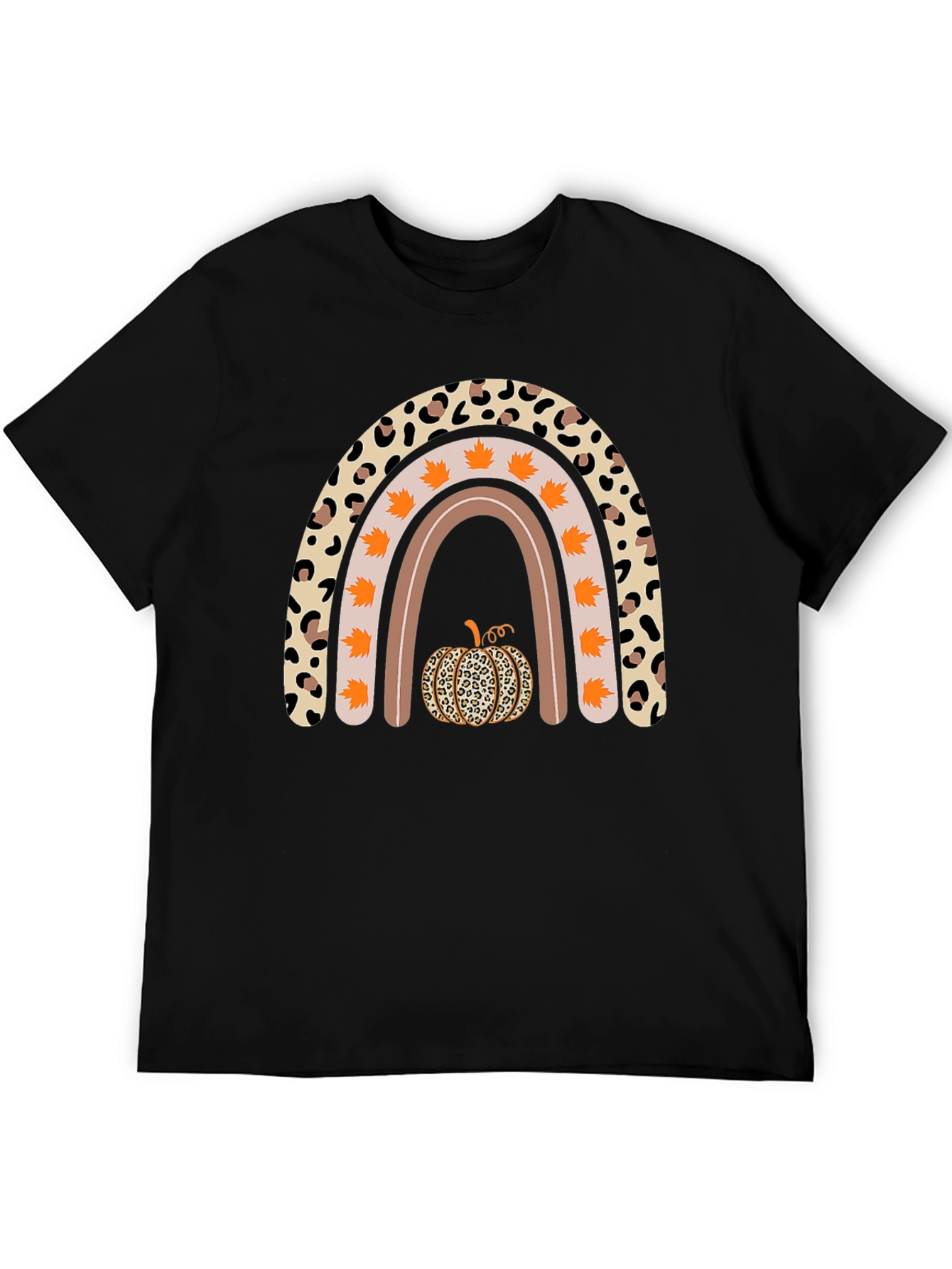 Fall Rainbow Pumpkin T-Shirt
