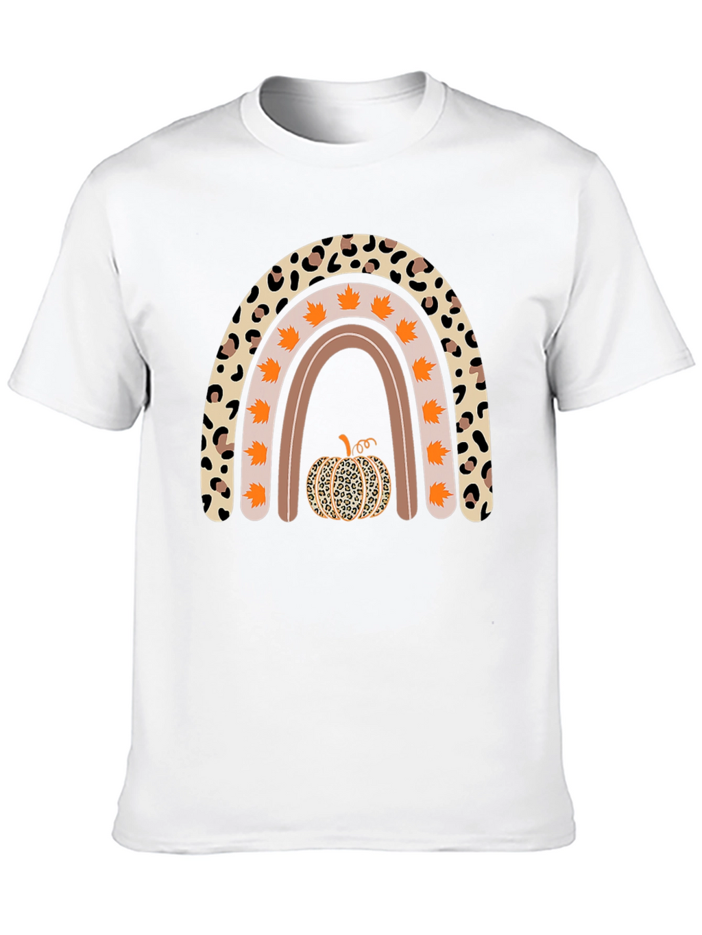 Fall Rainbow Pumpkin T-Shirt