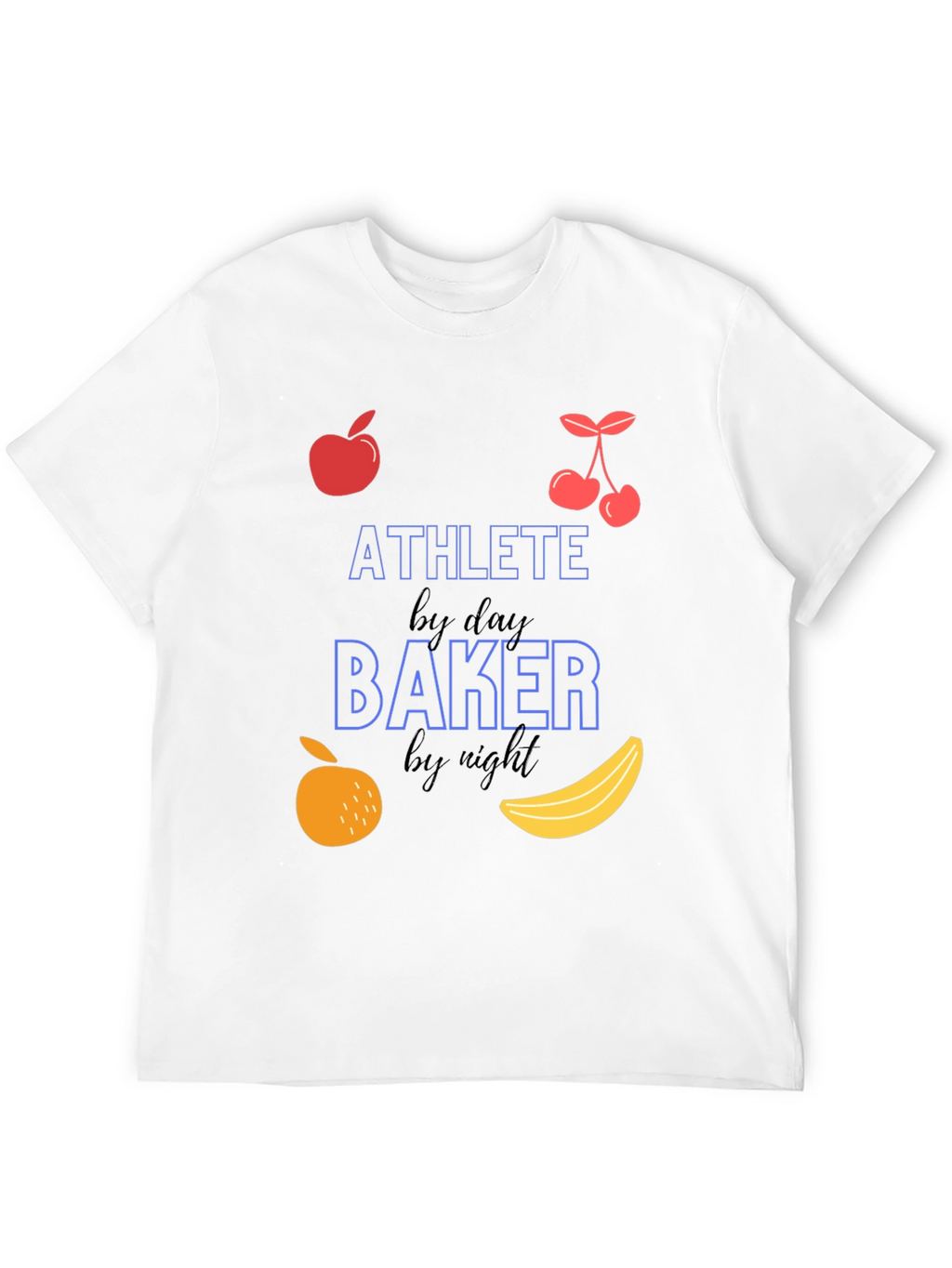 Athlete Baker T-Shirt - Funny Fitness & Baking Tee