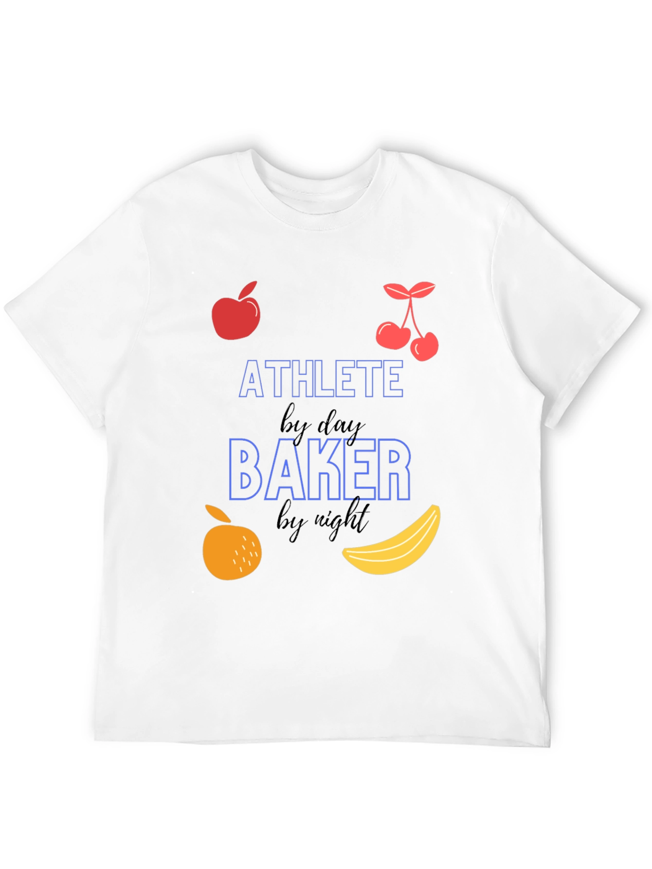 Athlete Baker T-Shirt - Funny Fitness & Baking Tee