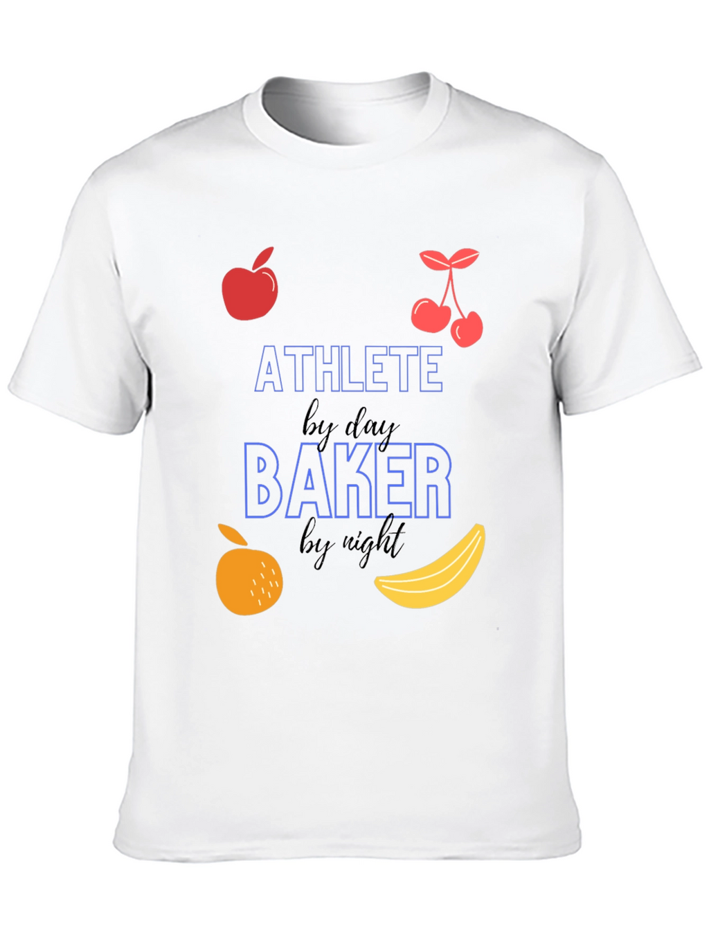 Athlete Baker T-Shirt - Funny Fitness & Baking Tee