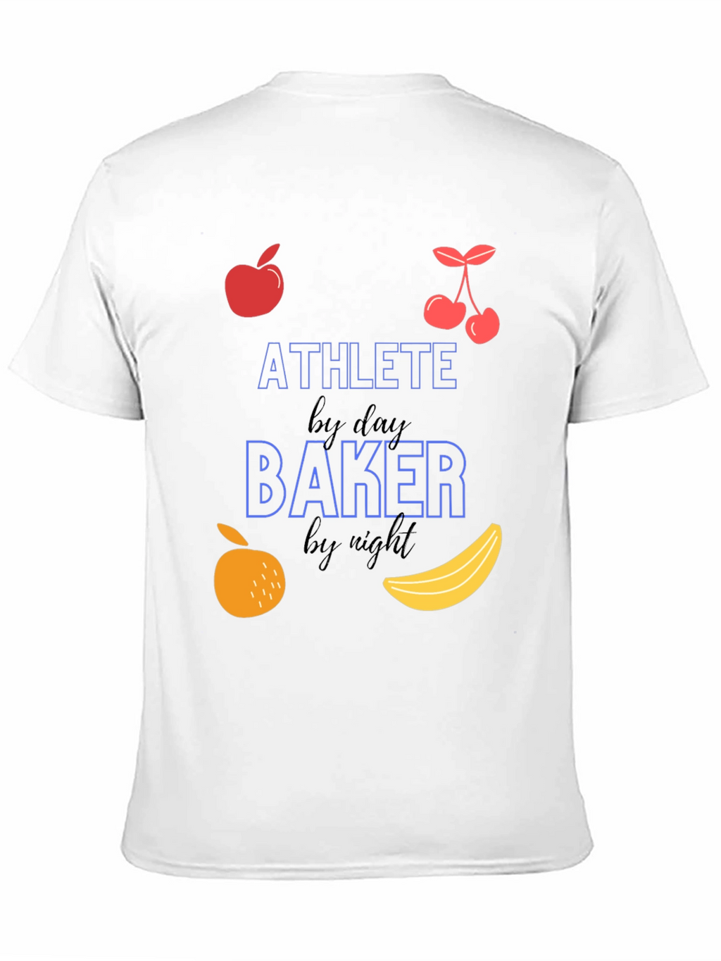 Athlete Baker T-Shirt - Funny Fitness & Baking Tee