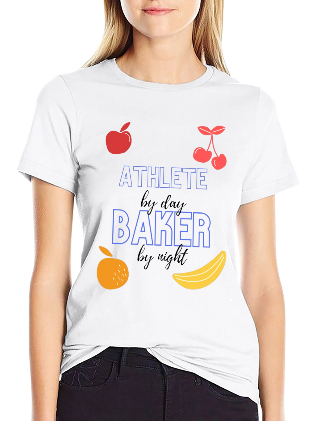 Athlete Baker T-Shirt - Funny Fitness & Baking Tee