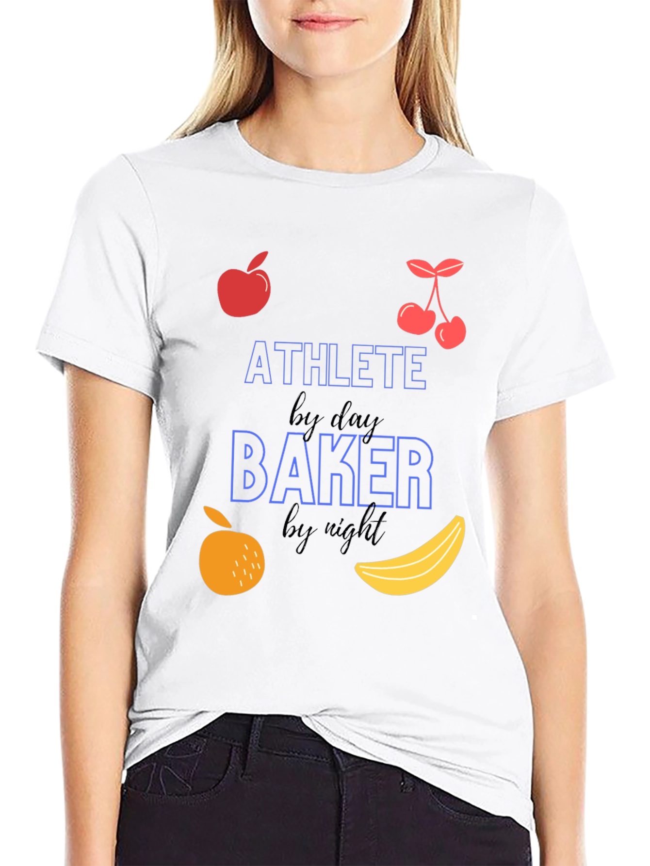 Athlete Baker T-Shirt - Funny Fitness & Baking Tee