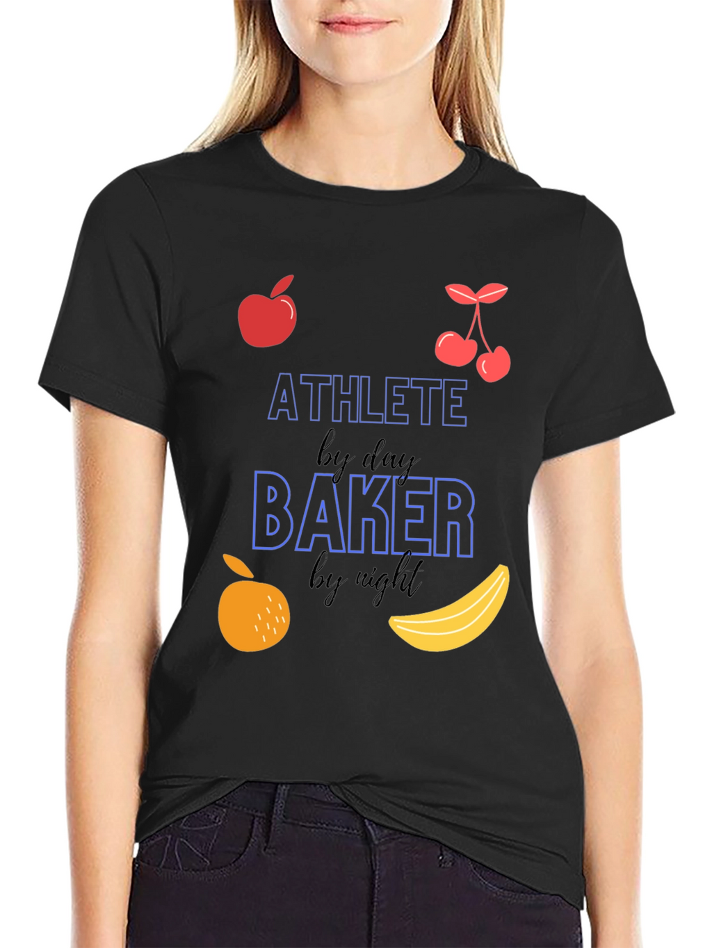 Athlete Baker T-Shirt - Funny Fitness & Baking Tee
