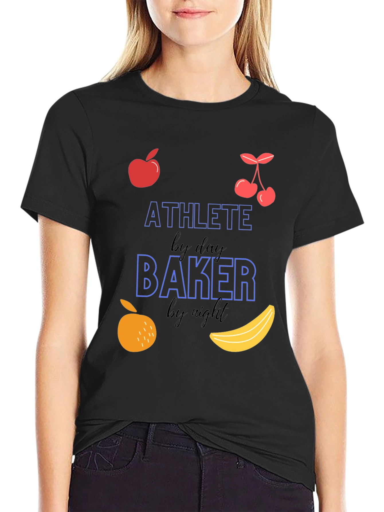 Athlete Baker T-Shirt - Funny Fitness & Baking Tee