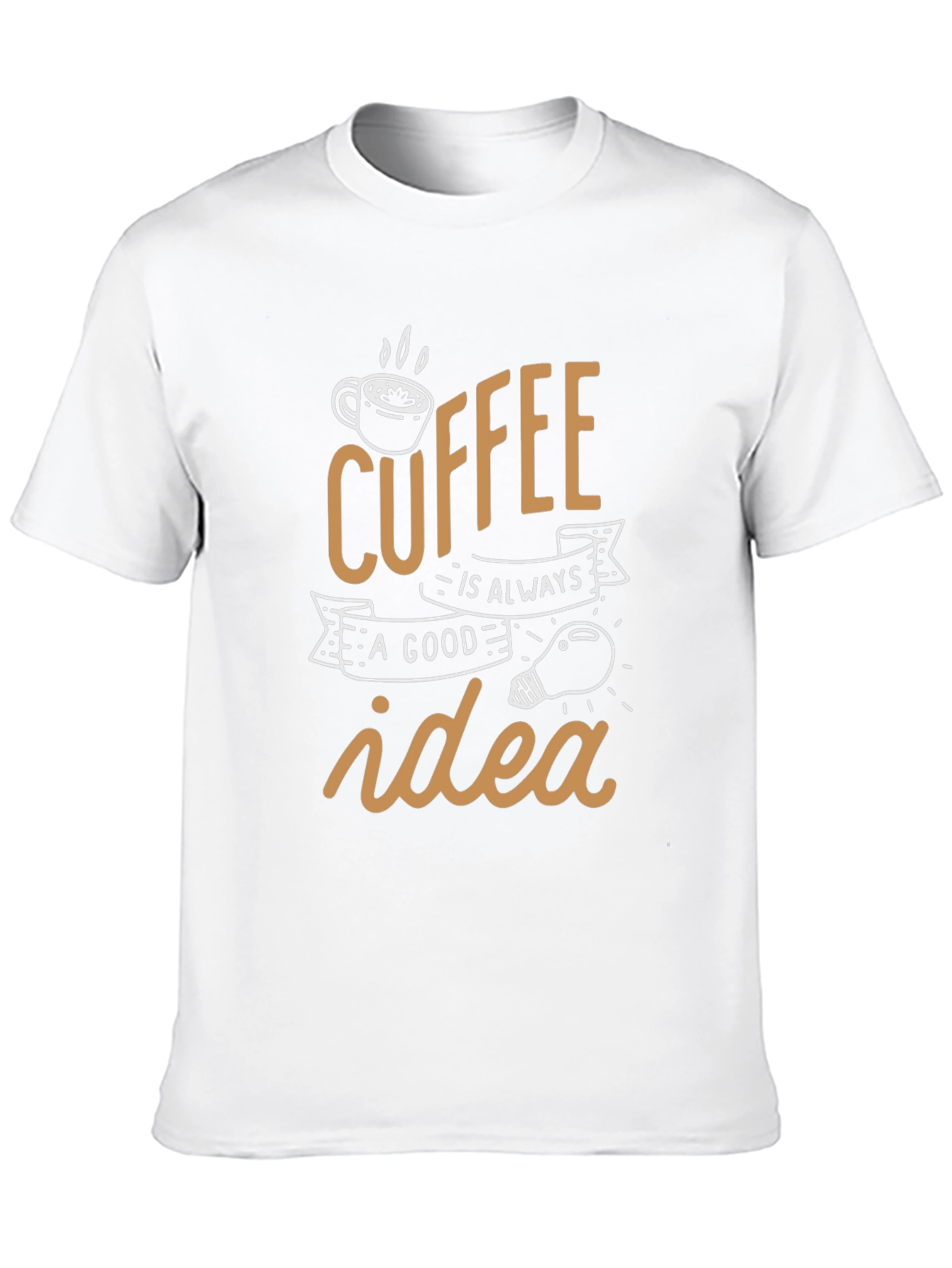 Coffee is Always a Good Idea Black T-Shirt
