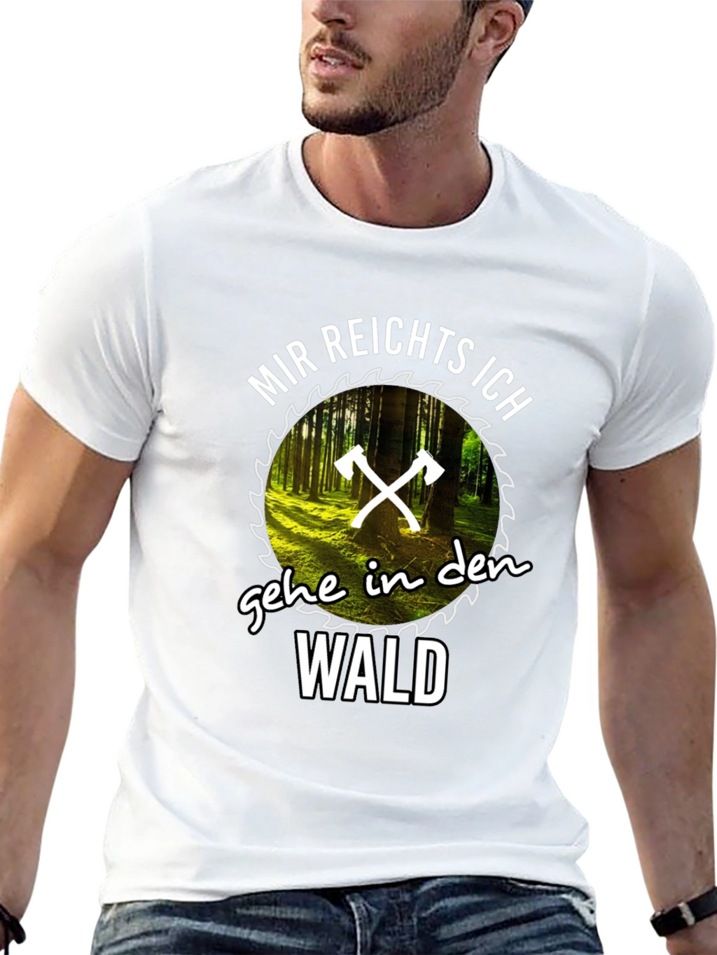 Funny Mir Reichts Ich Gehe In Den Wald T-Shirt