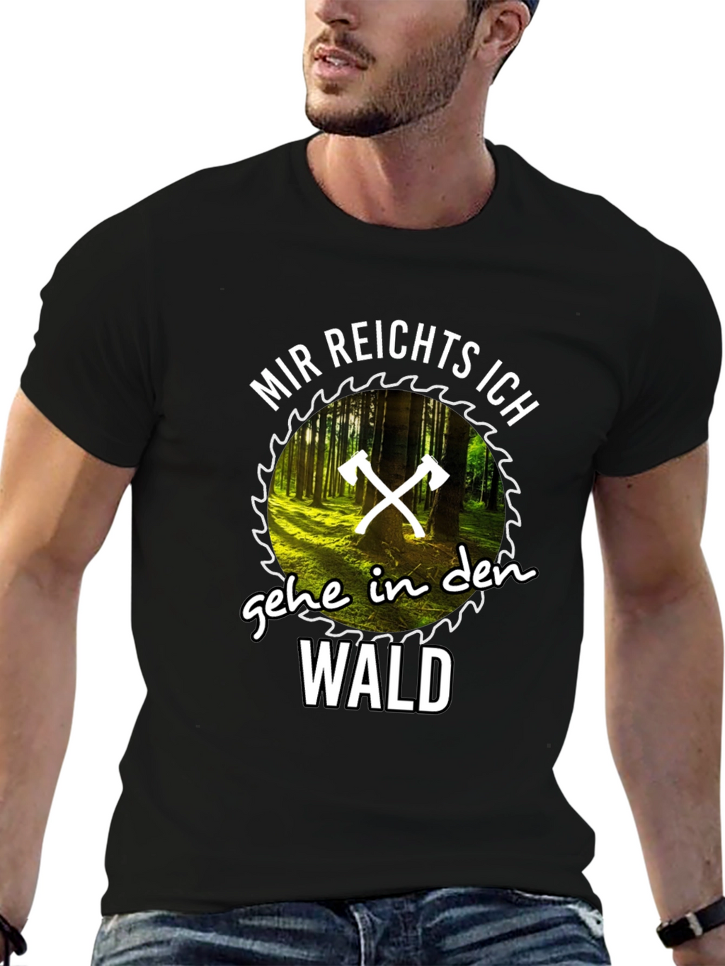 Funny Mir Reichts Ich Gehe In Den Wald T-Shirt
