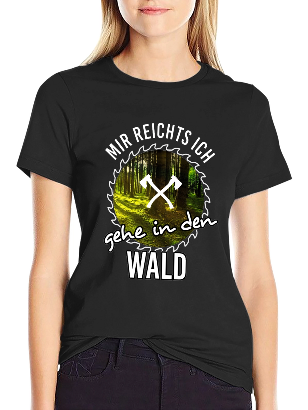 Funny Mir Reichts Ich Gehe In Den Wald T-Shirt