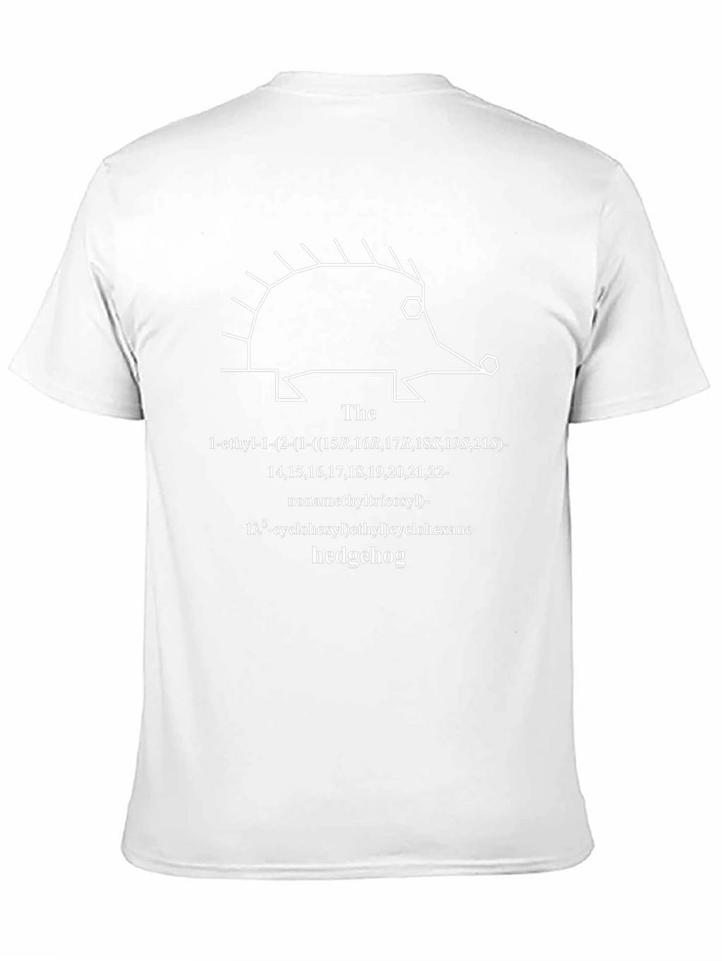 Hedgehog Molecule T-Shirt - Science Geek Tee