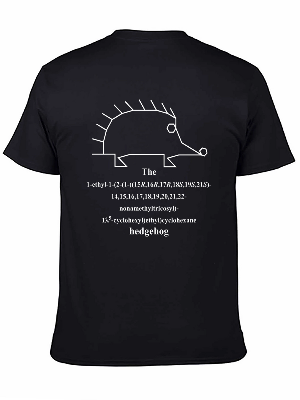 Hedgehog Molecule T-Shirt - Science Geek Tee