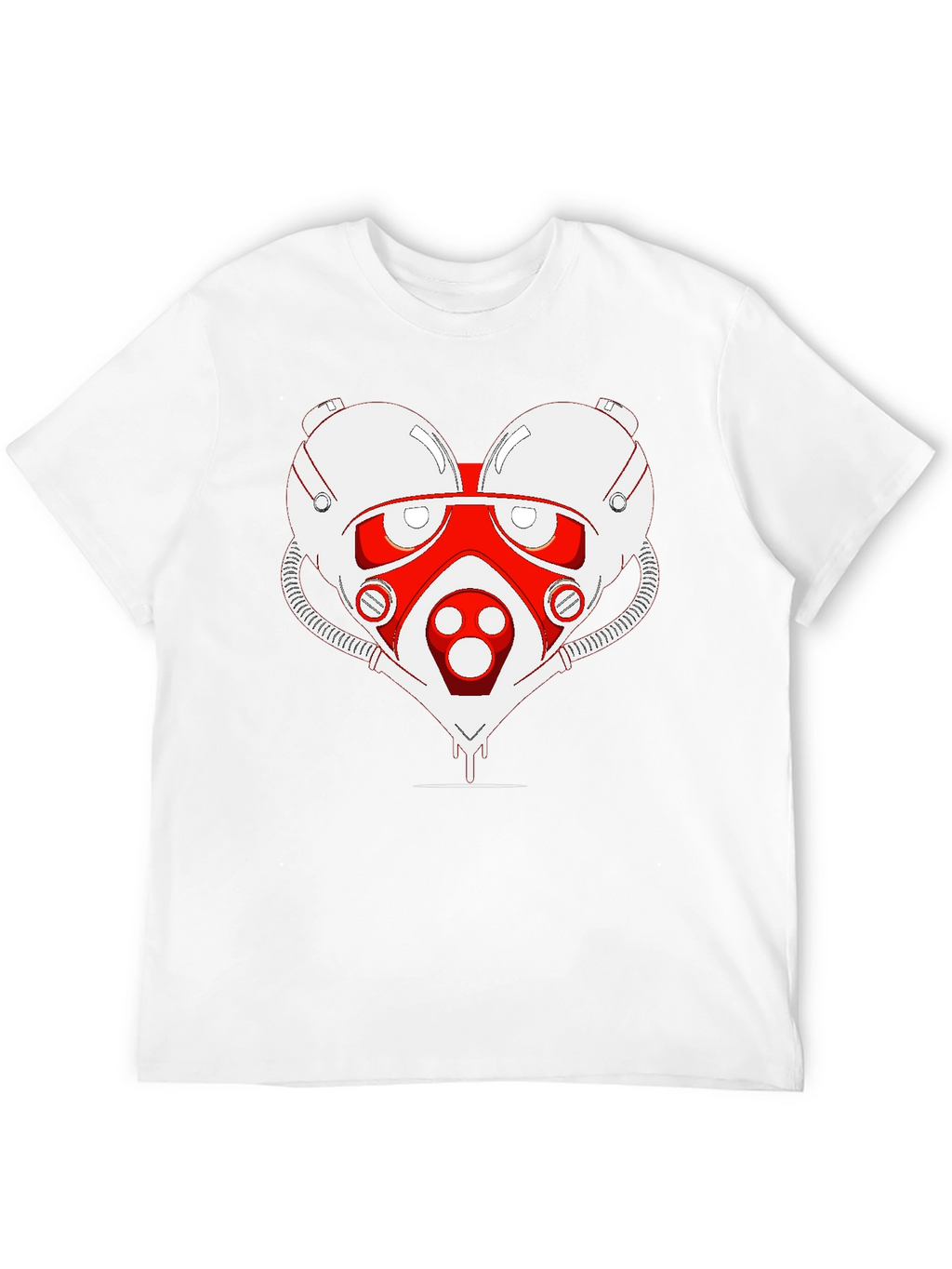 Sci-fi Heart T-Shirt - Unique Graphic Tee
