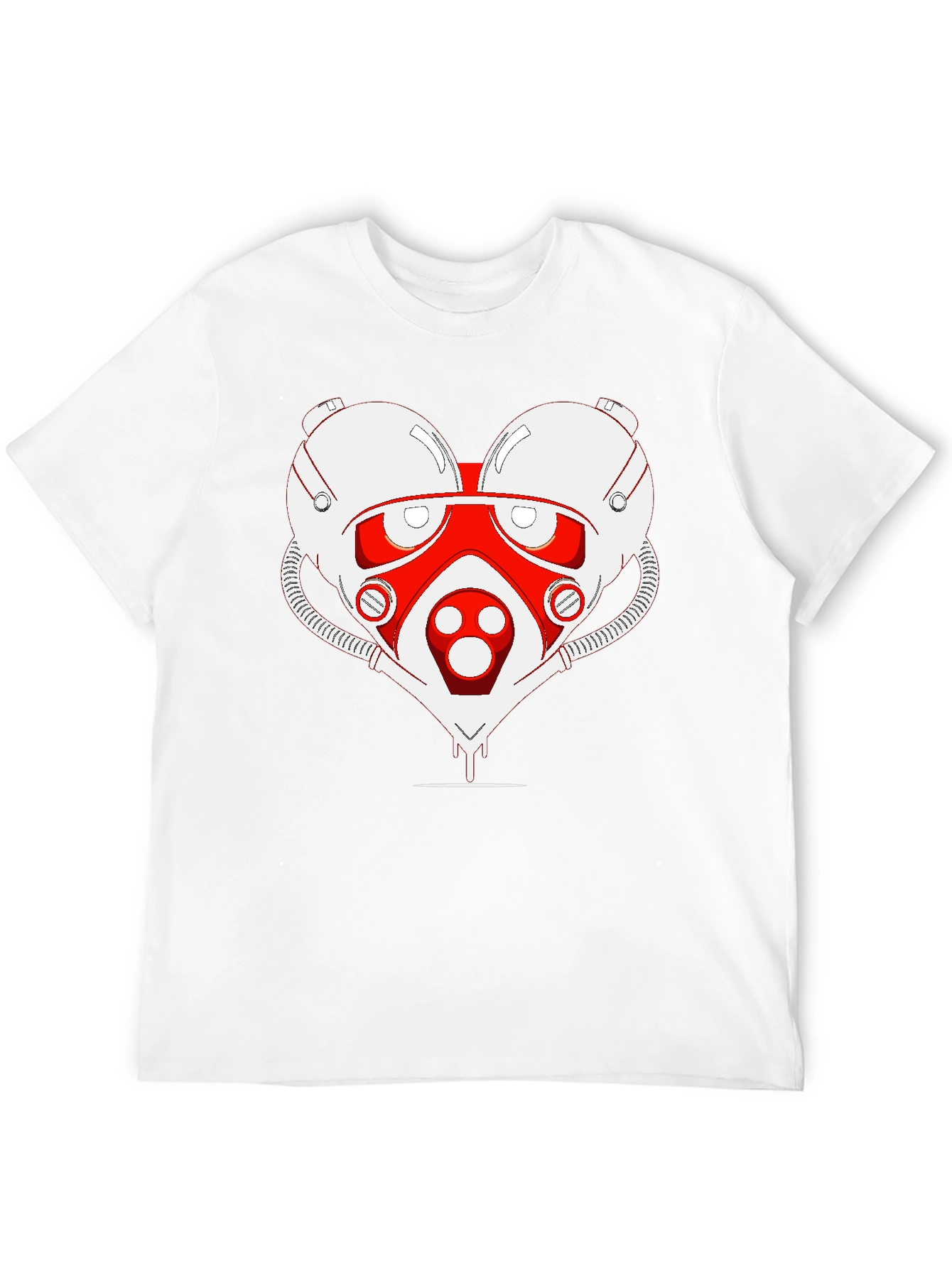 Sci-fi Heart T-Shirt - Unique Graphic Tee
