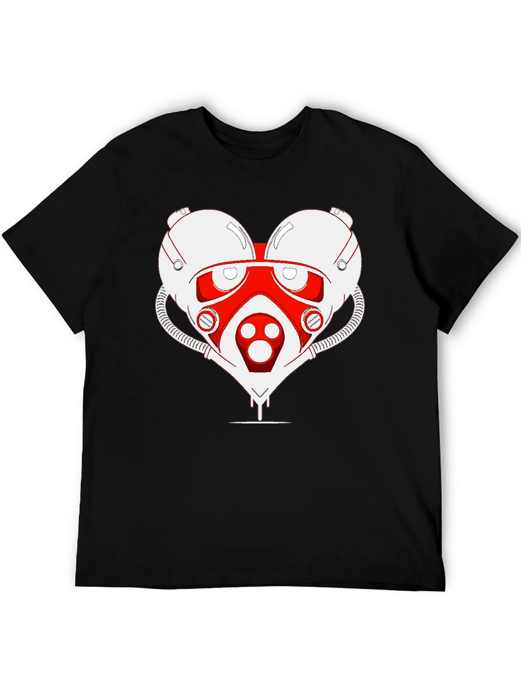 Sci-fi Heart T-Shirt - Unique Graphic Tee