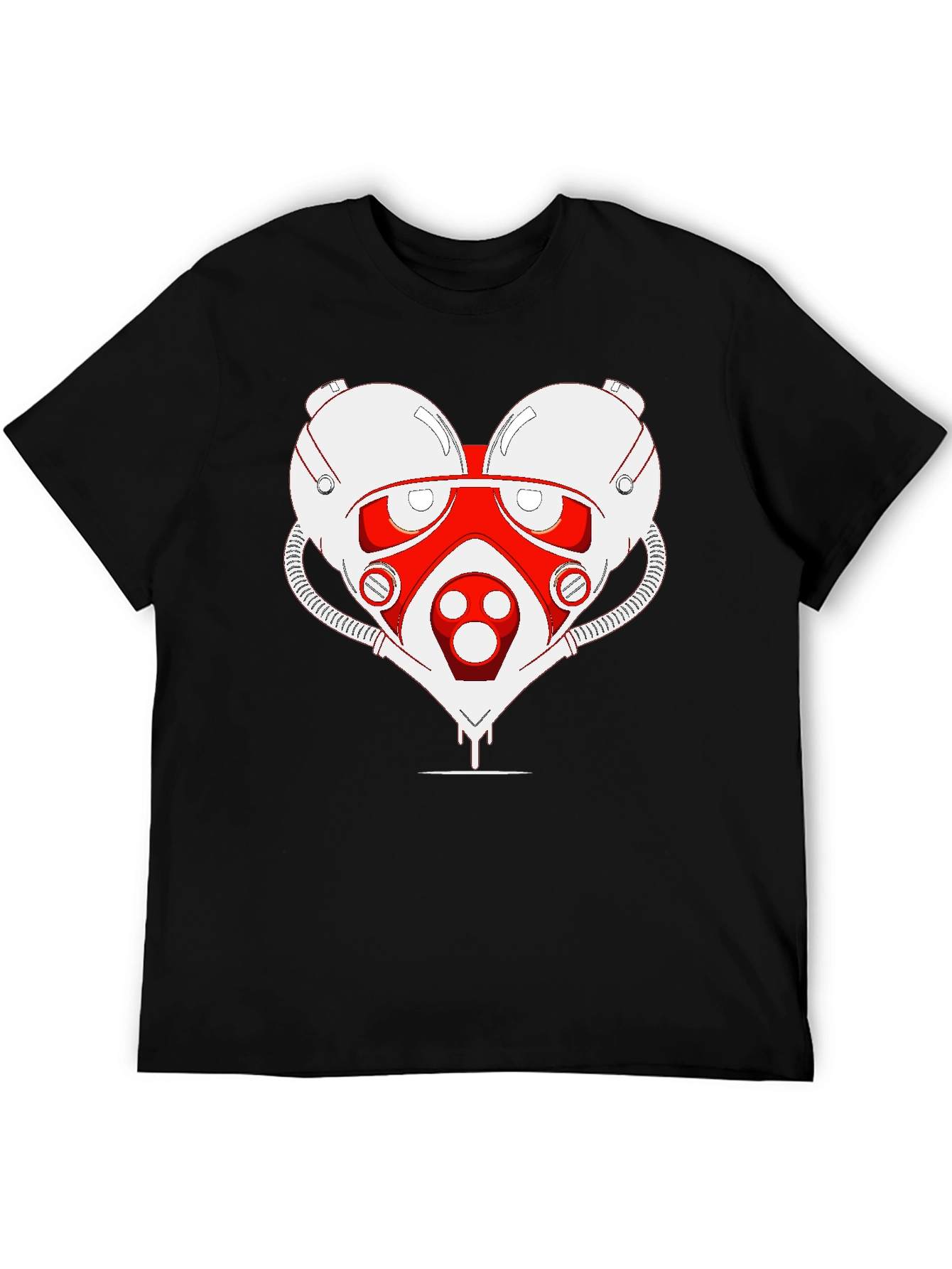 Sci-fi Heart T-Shirt - Unique Graphic Tee