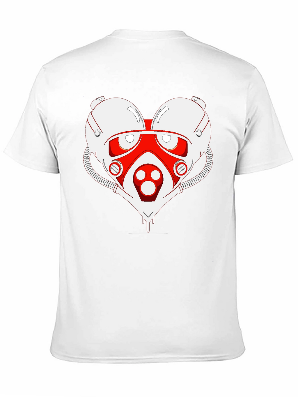 Sci-fi Heart T-Shirt - Unique Graphic Tee