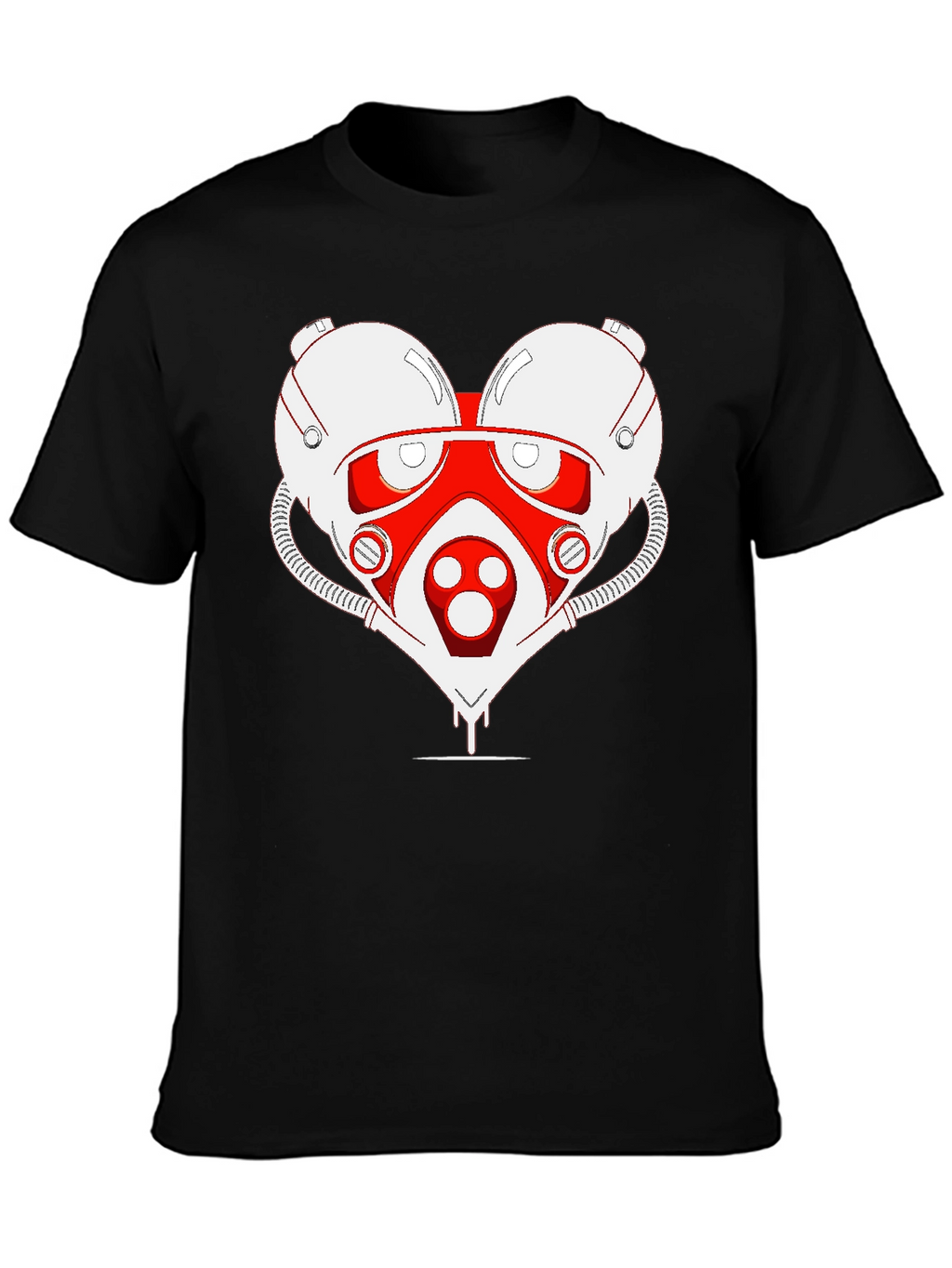 Sci-fi Heart T-Shirt - Unique Graphic Tee