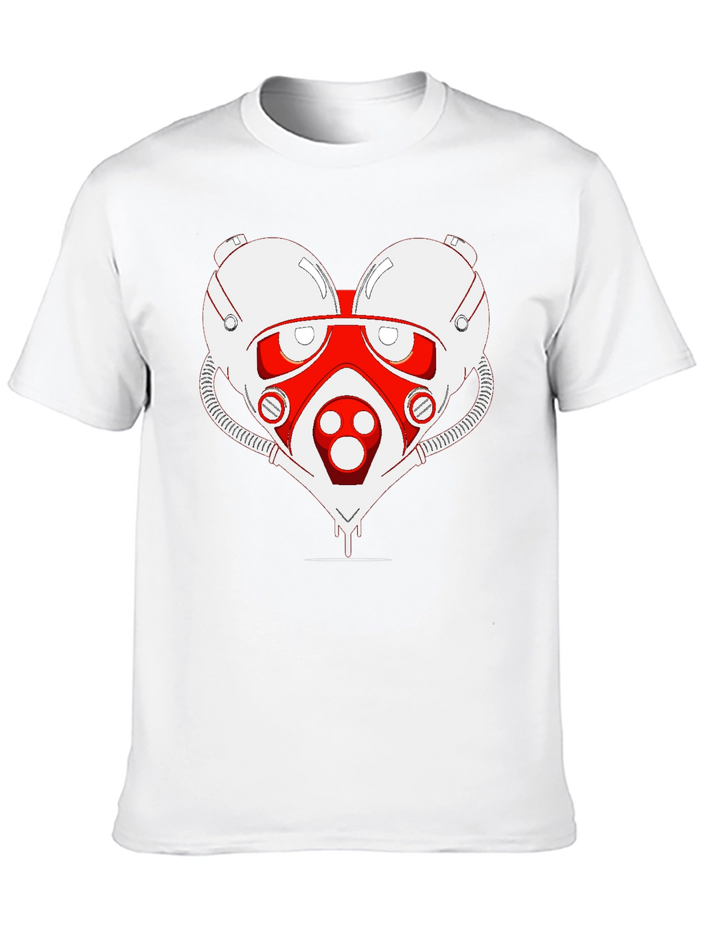 Sci-fi Heart T-Shirt - Unique Graphic Tee