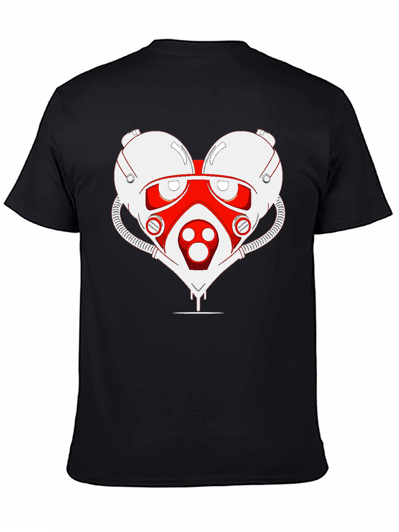Sci-fi Heart T-Shirt - Unique Graphic Tee