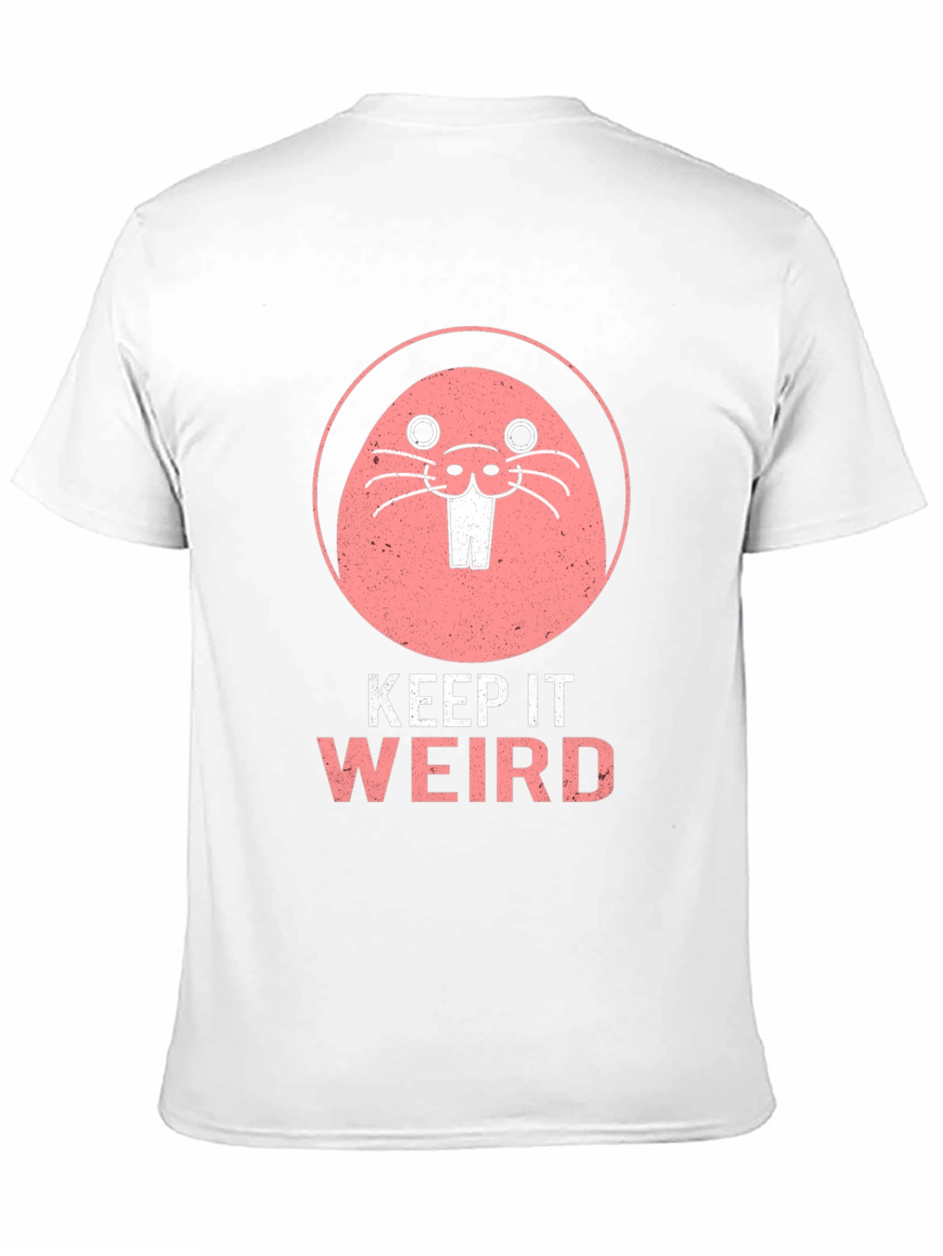 Keep It Weird T-Shirt Funny Mole Graphic Tee