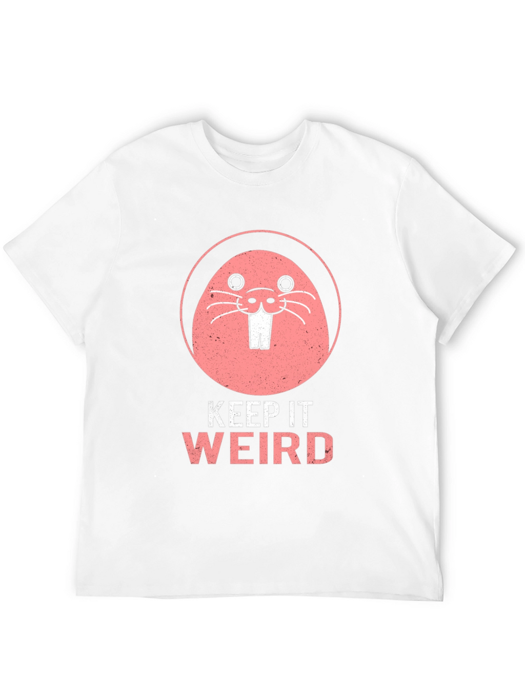 Keep It Weird T-Shirt Funny Mole Graphic Tee