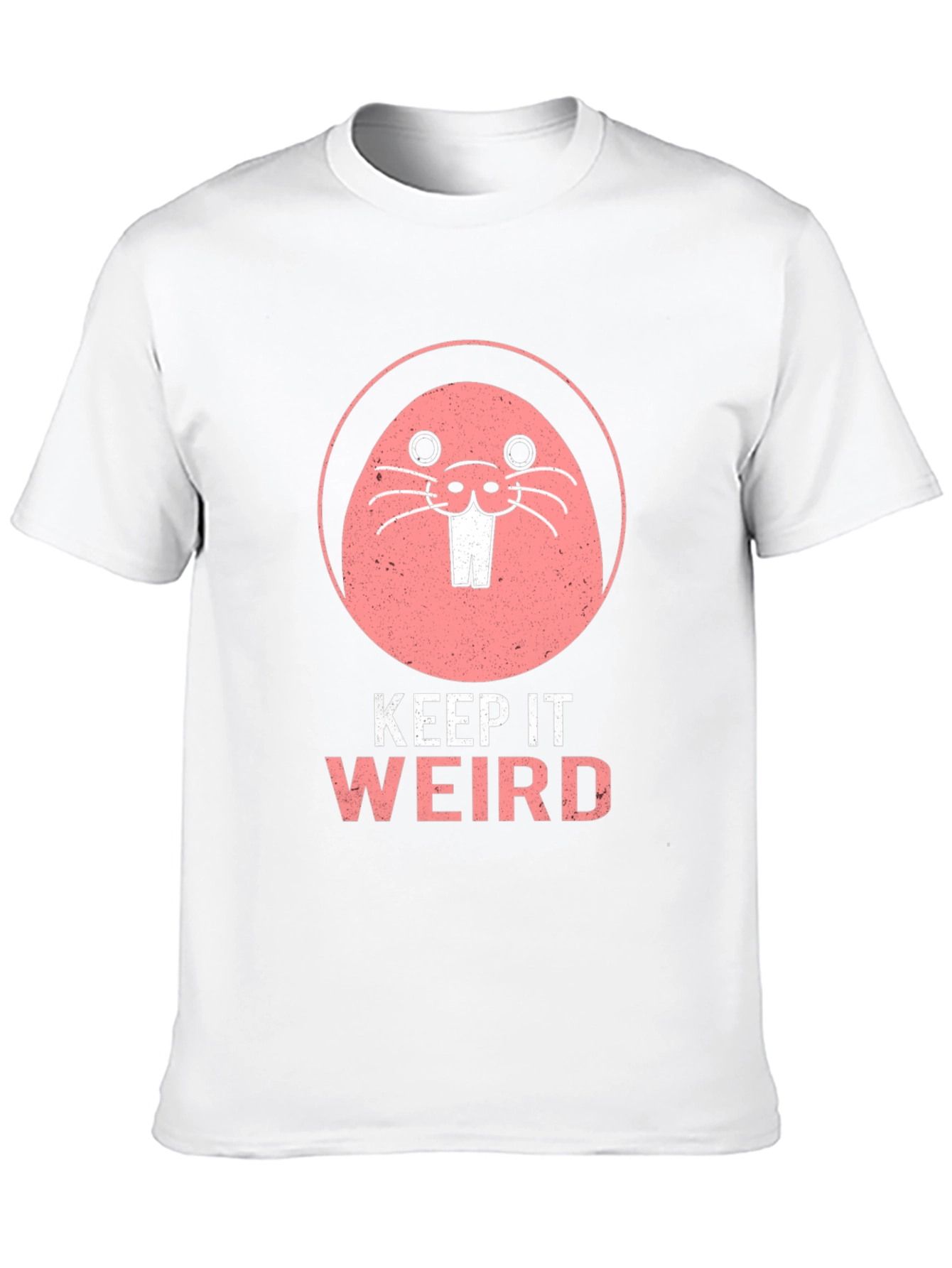Keep It Weird T-Shirt Funny Mole Graphic Tee