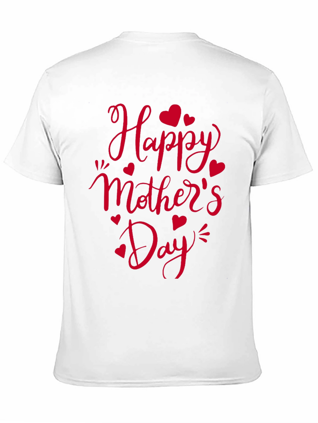 Happy Mothers Day Black T-Shirt