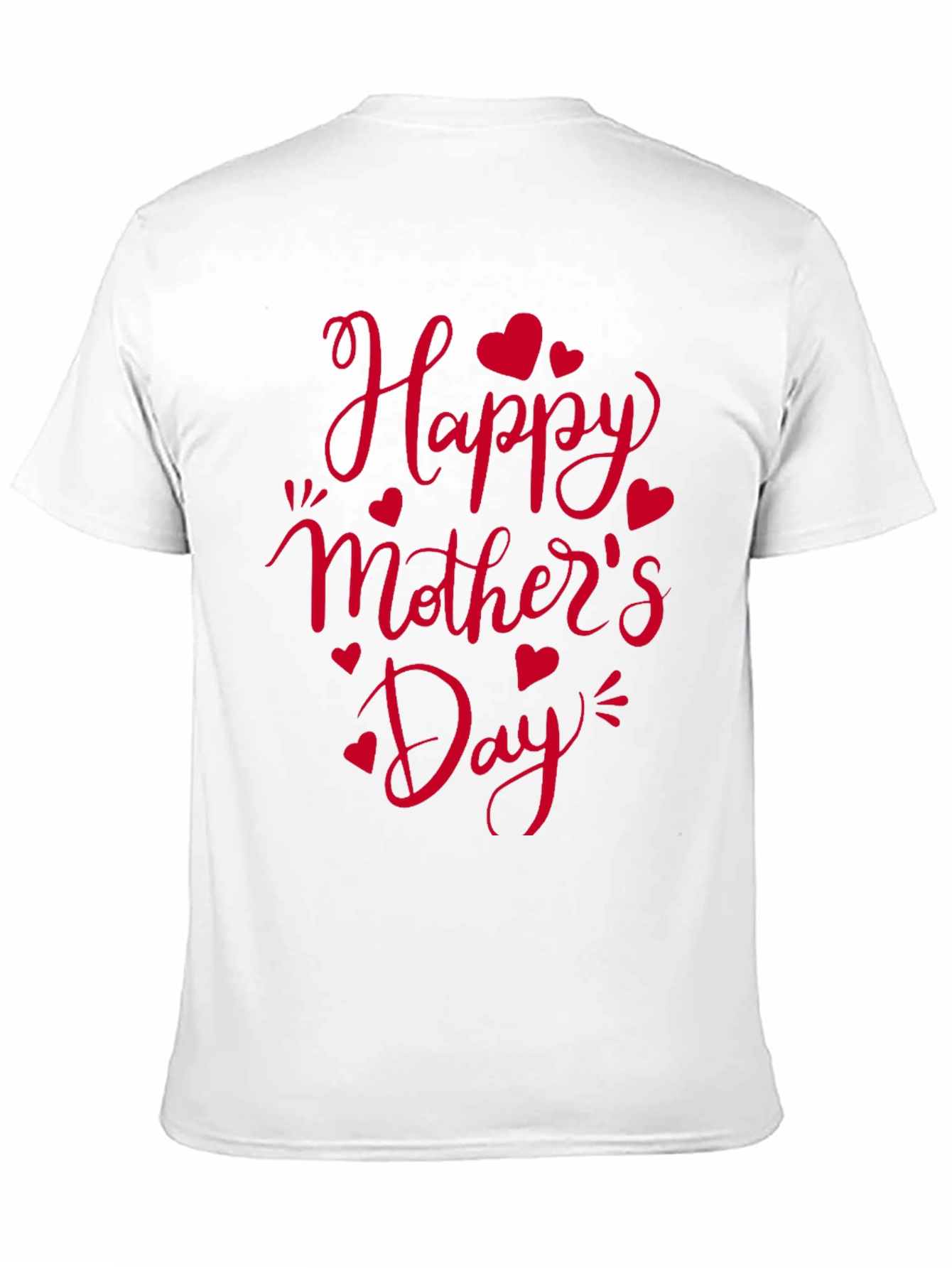 Happy Mothers Day Black T-Shirt