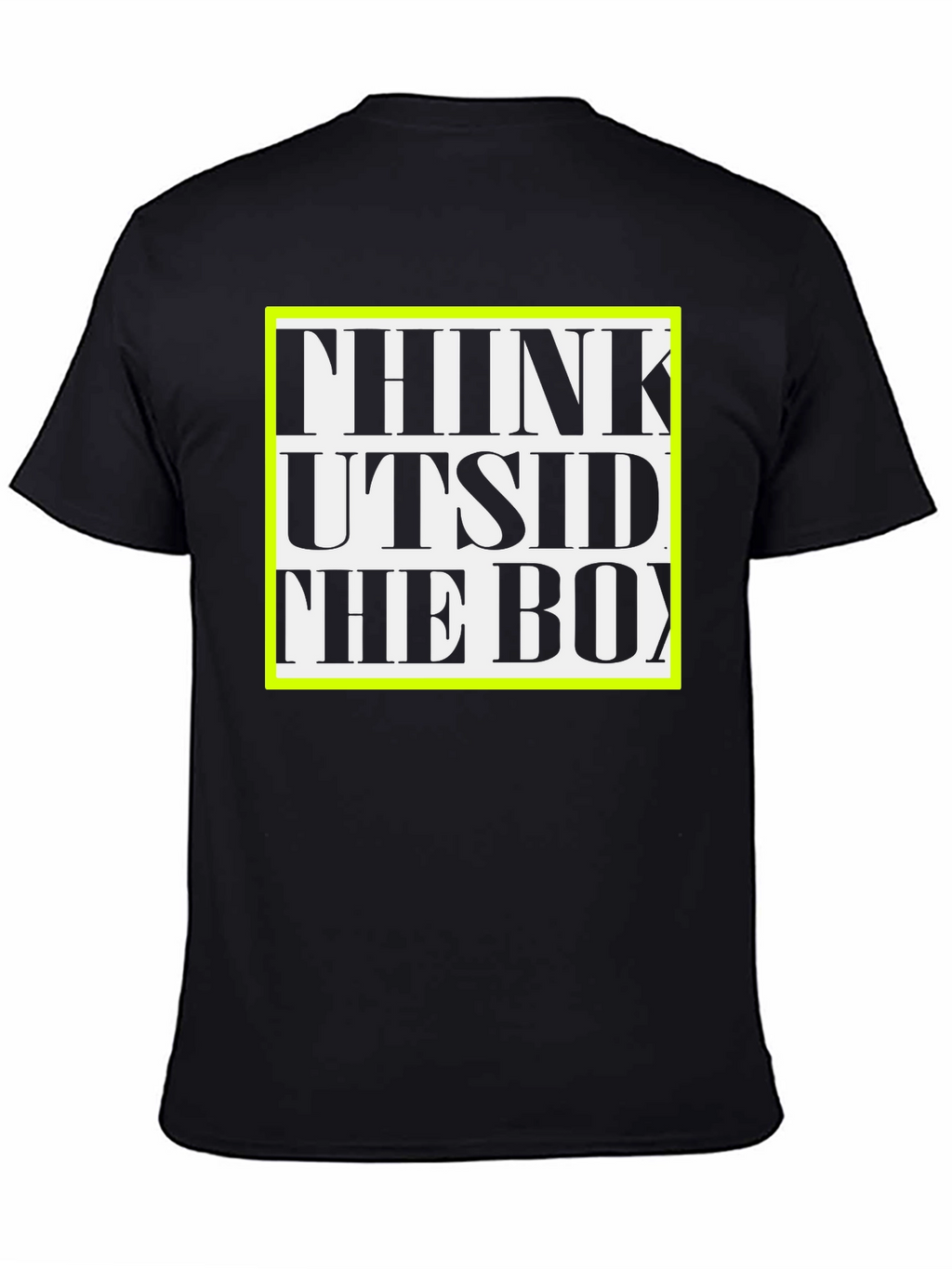 Think Outside the Box Graphic Tee