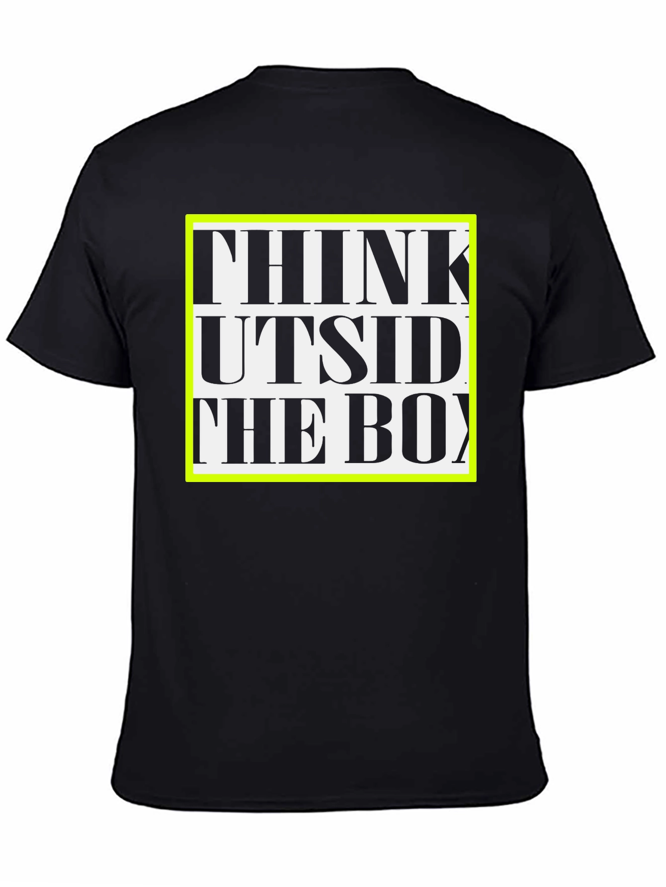 Think Outside the Box Graphic Tee