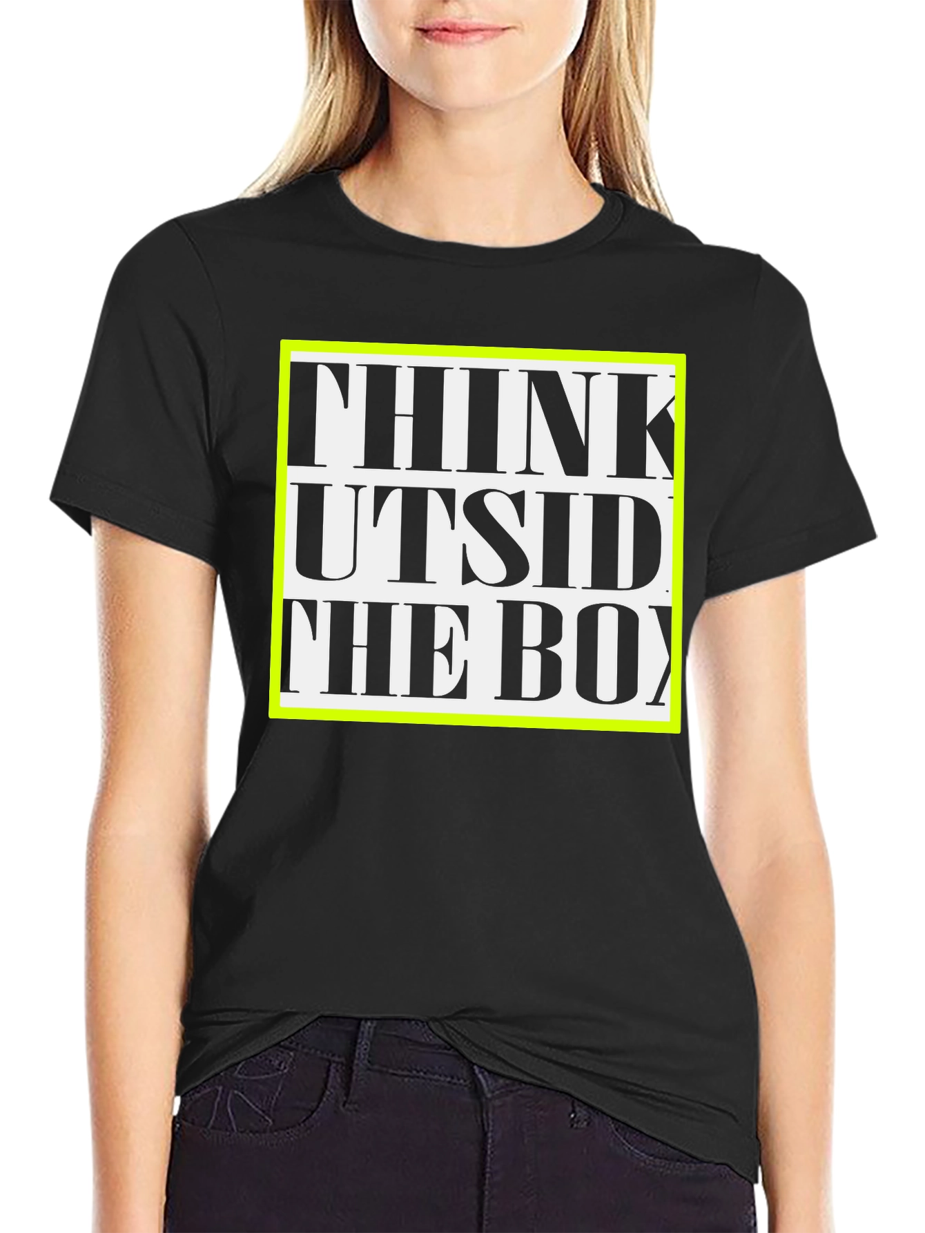 Think Outside the Box Graphic Tee