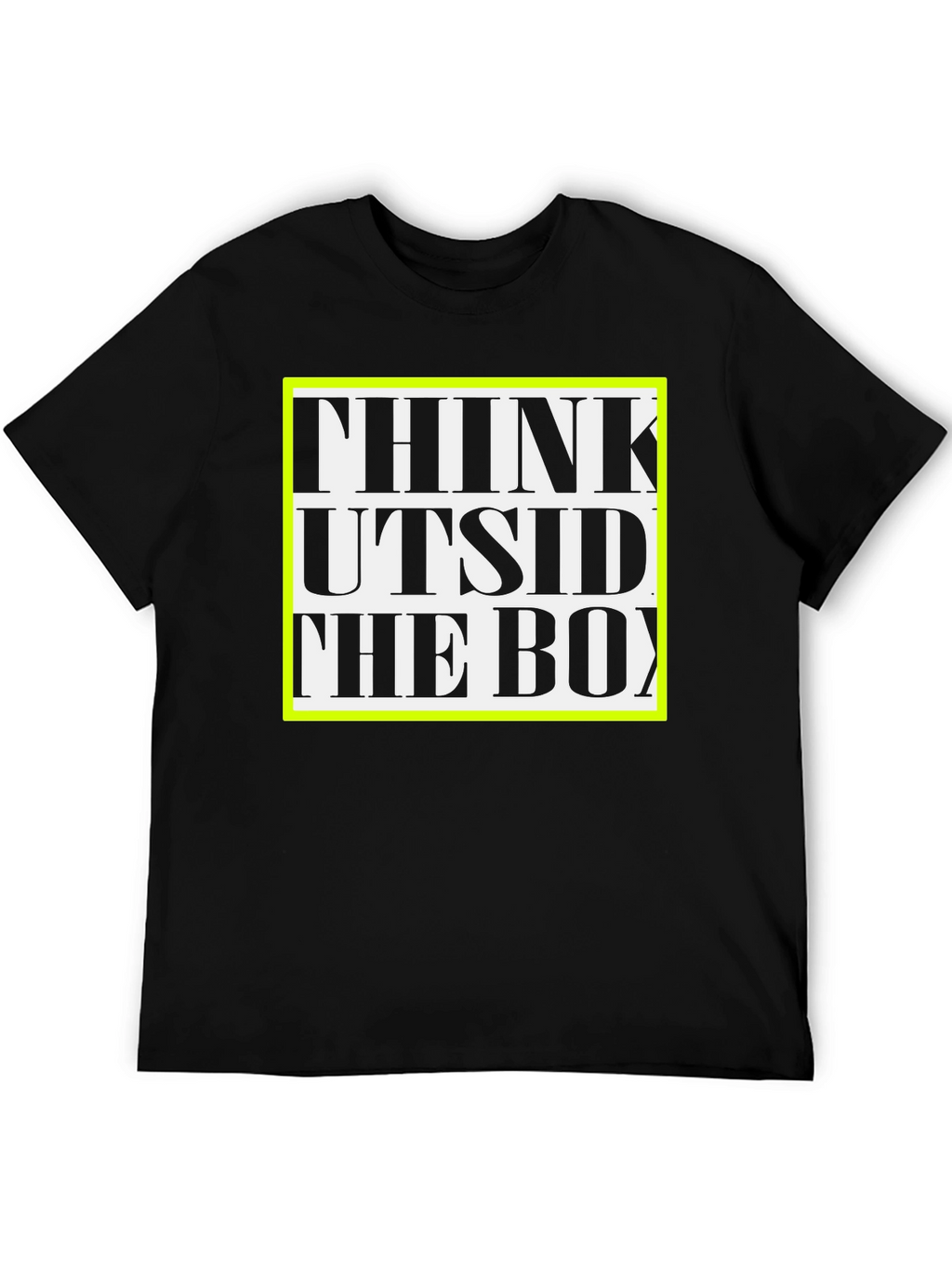 Think Outside the Box Graphic Tee