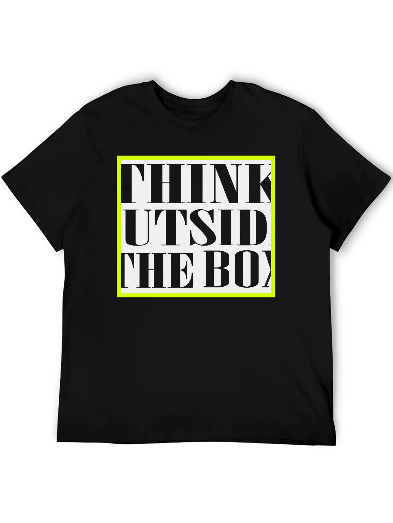 Think Outside the Box Graphic Tee