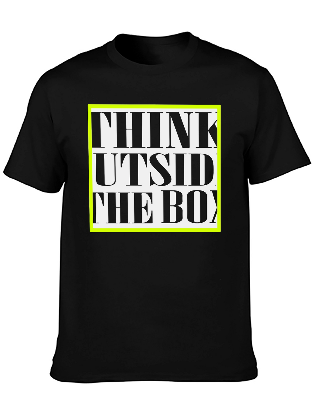 Think Outside the Box Graphic Tee