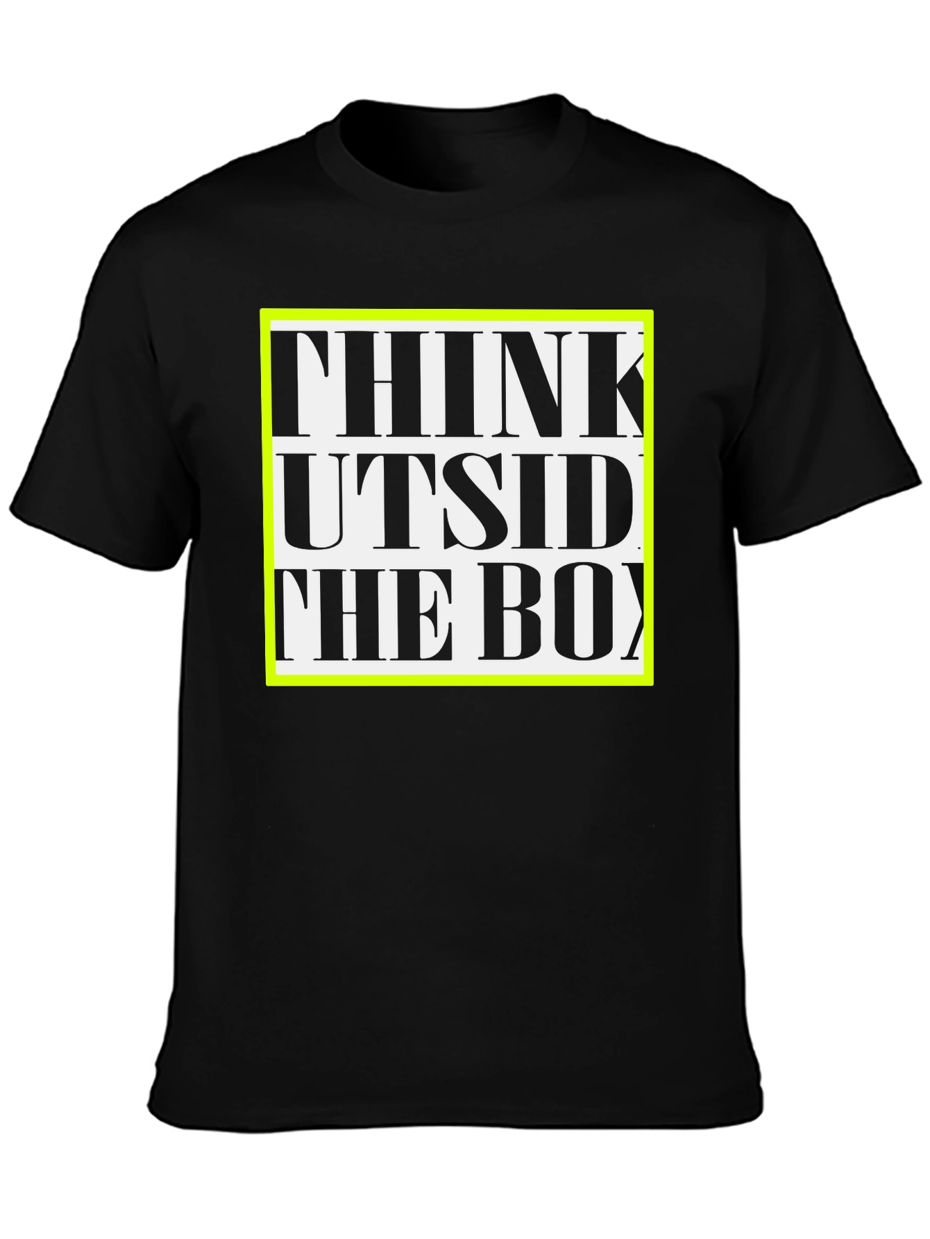 Think Outside the Box Graphic Tee