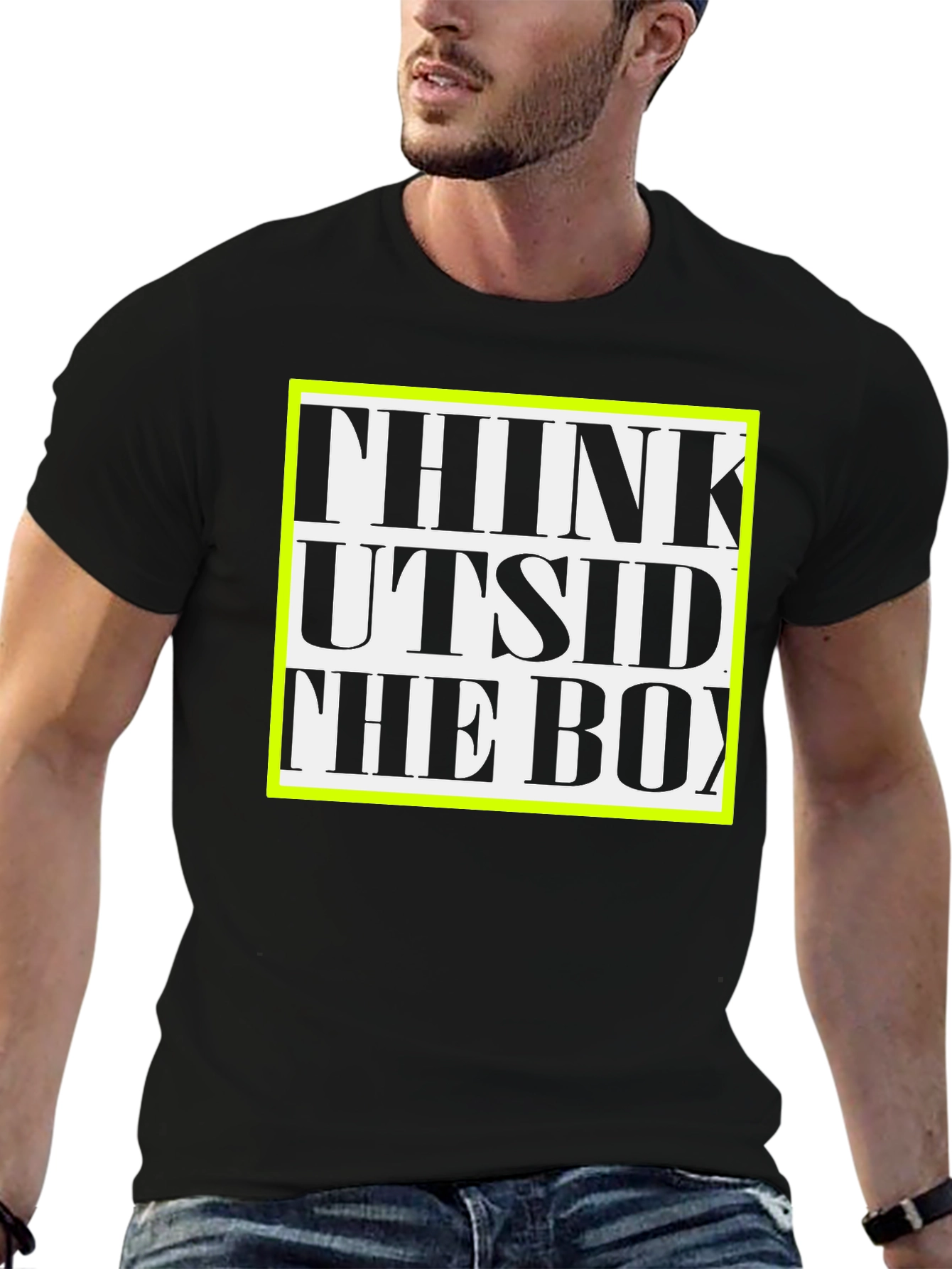 Think Outside the Box Graphic Tee