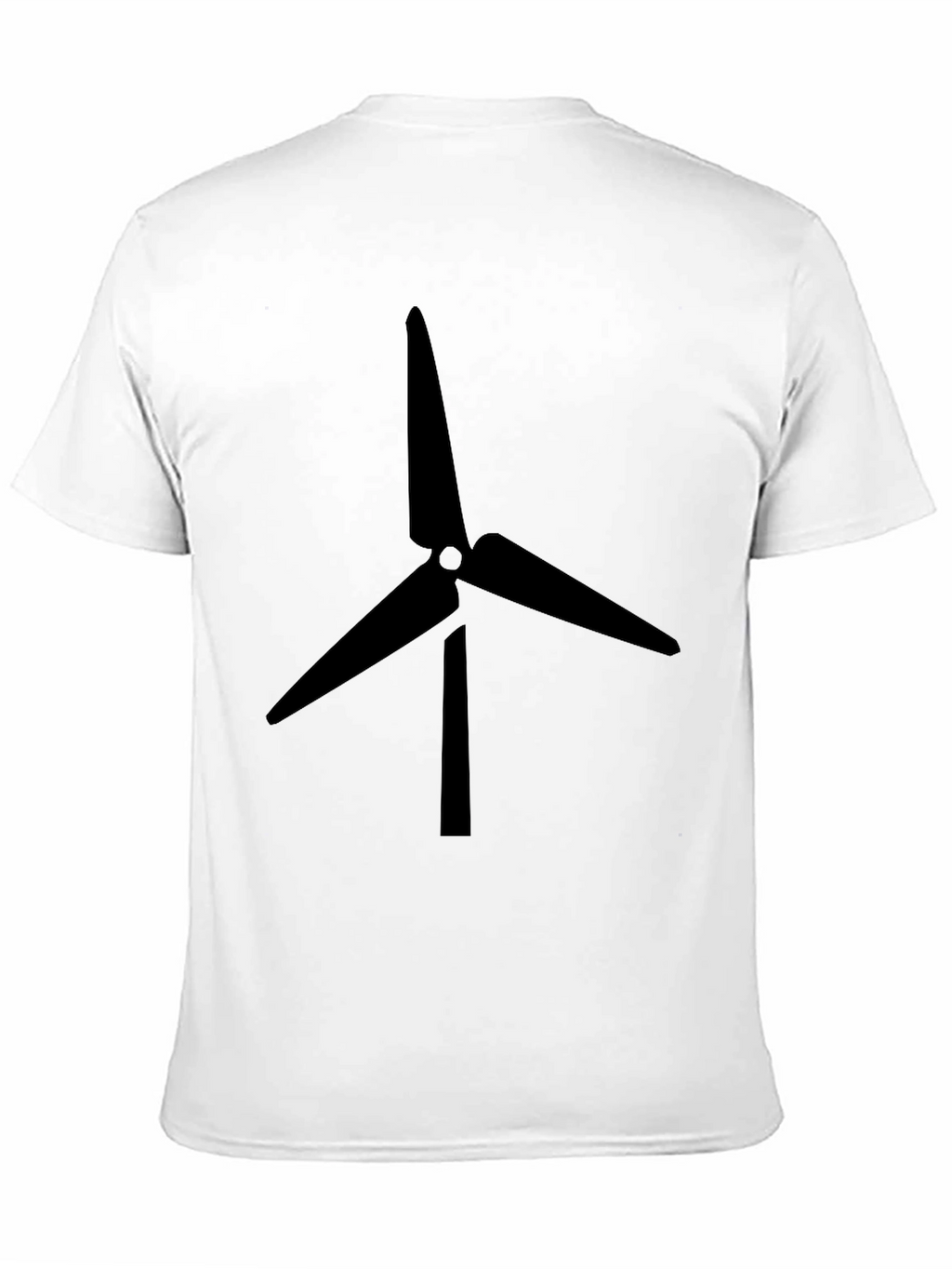 Black Turbine Graphic Tee - Eco Friendly