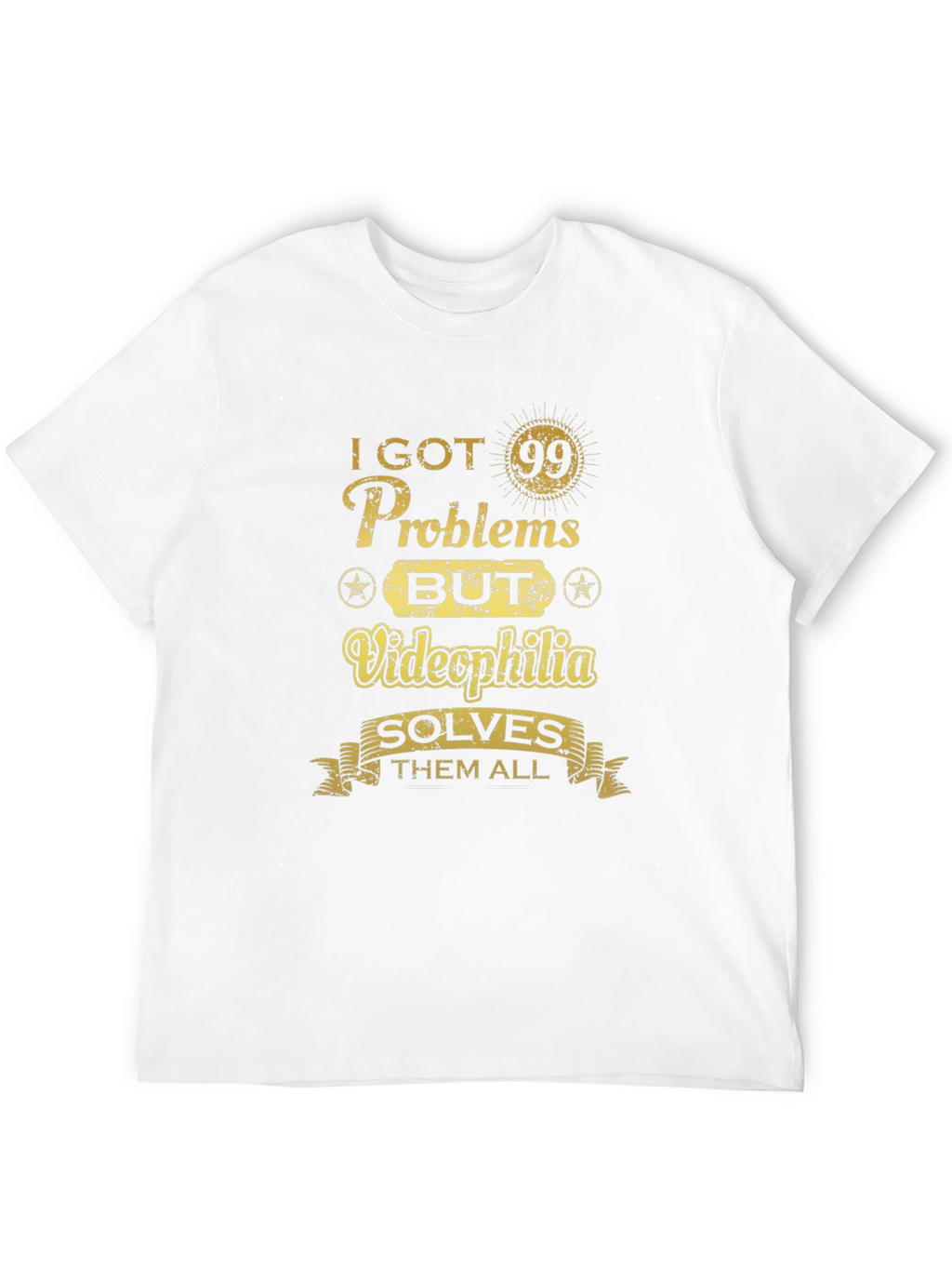 Funny Videophilia Solves Graphic T-Shirt