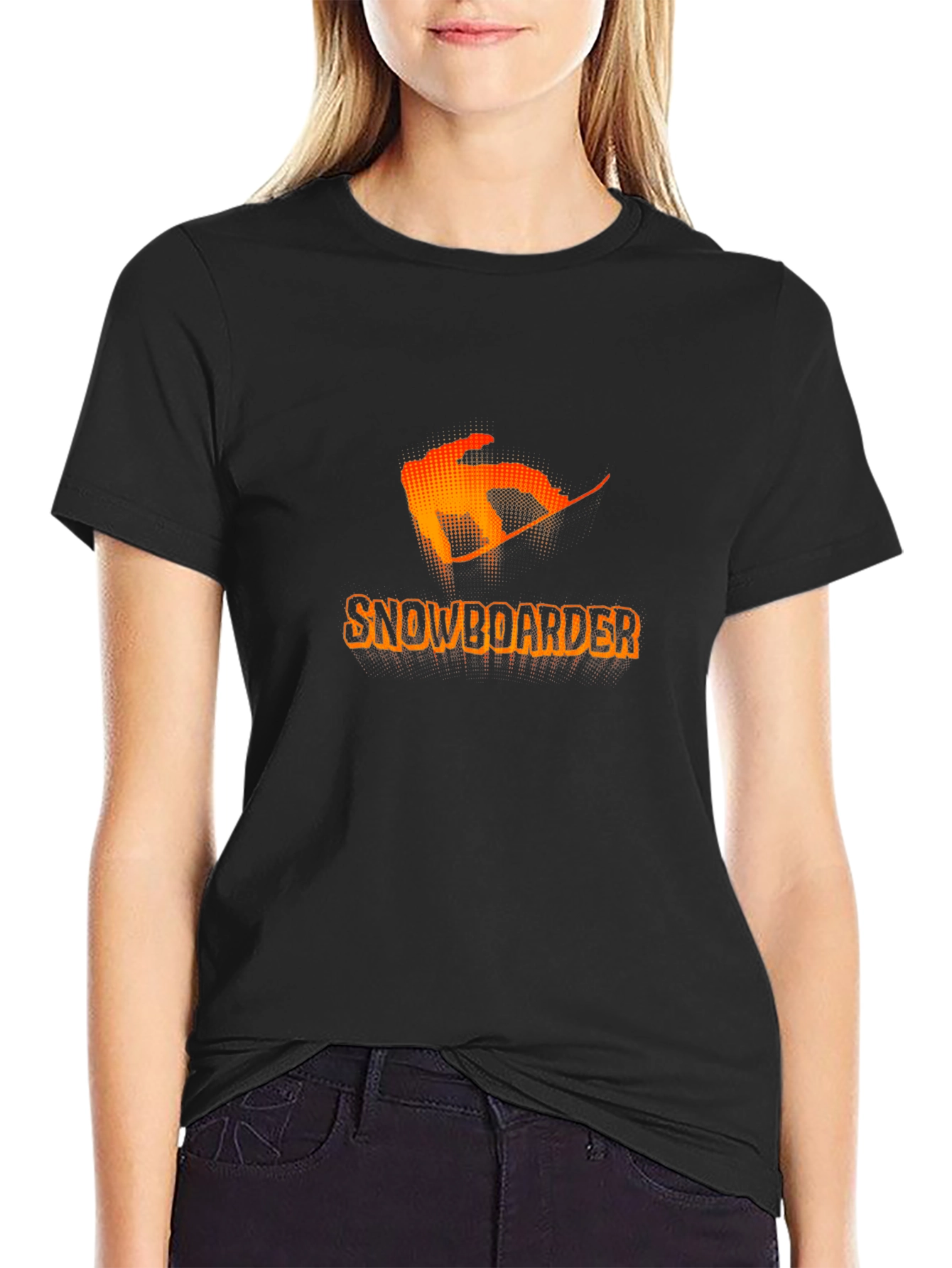 Cool Snowboarder Graphic T-Shirt