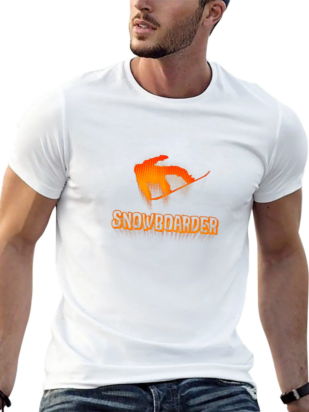 Cool Snowboarder Graphic T-Shirt