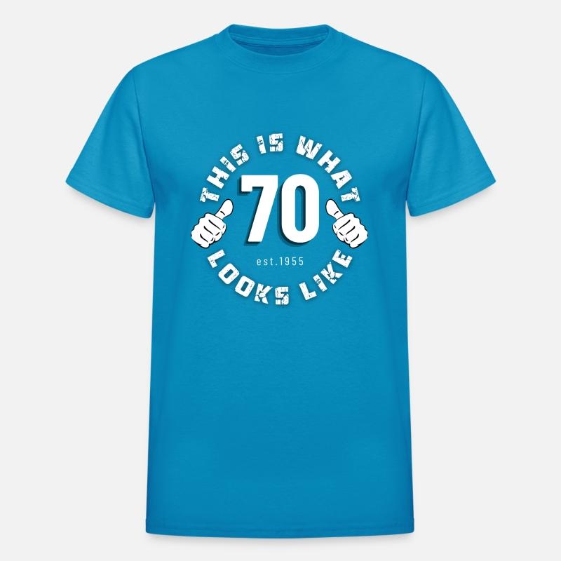 70 Year Old Birthday design for men born in 1955